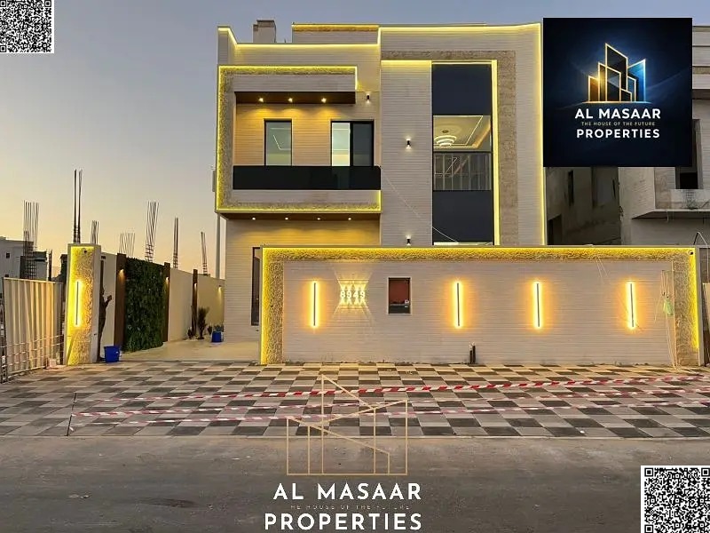 Luxury villa for sale in Al Zahia – 3,014 sq ft plot | 3,650 sq ft built-up area | 5 master bedrooms | Modern kitchen. Excellent opportunity to own a