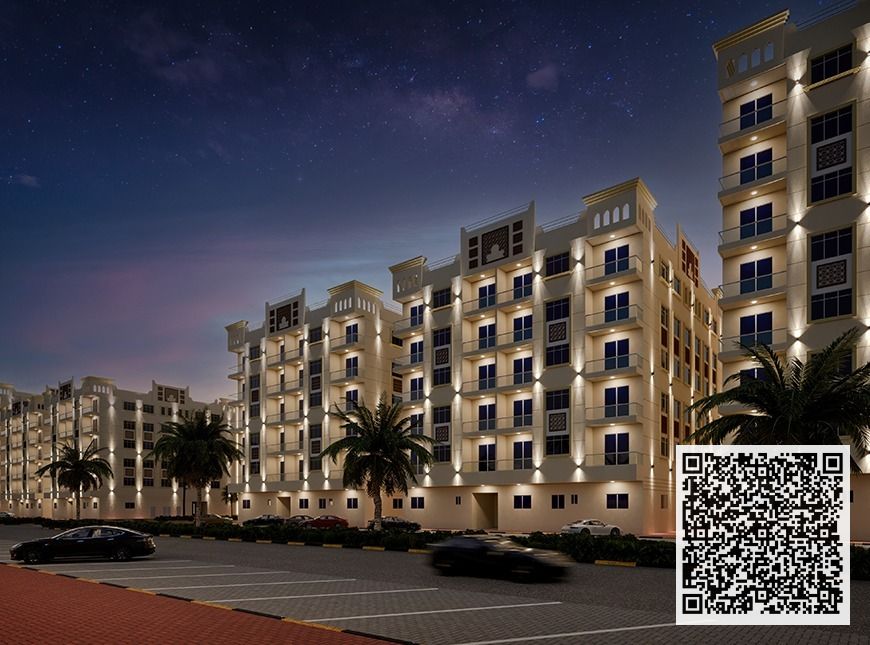 Two-bedroom apartment for sale in Al Ameera D3 – 5% down payment and 1% monthly installment