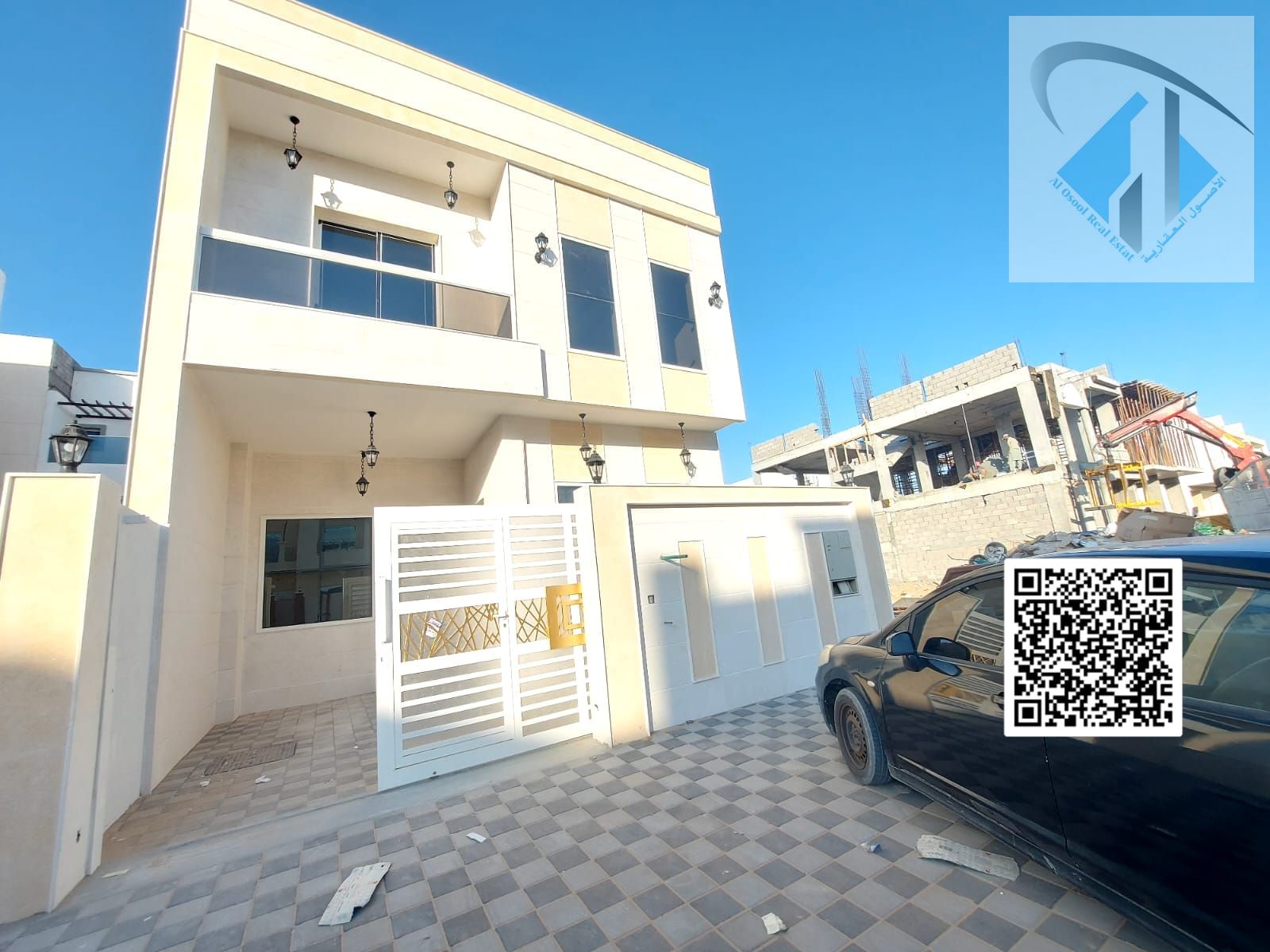Townhouse for rent at a bargain price on Jar Street opposite Al Rahmaniya, Sharjah, five bedrooms