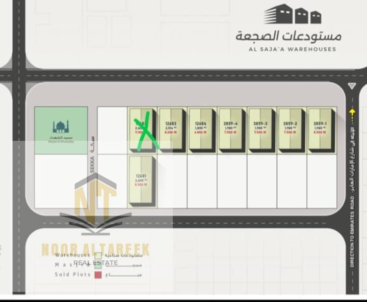 Without commission, freehold ownership for Arab nationalities, 99 years for foreigners, Saja’a industrial area facility