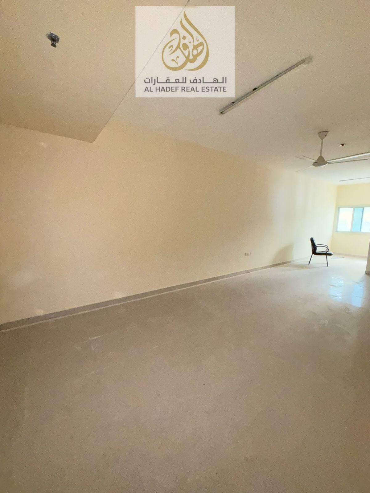 2 Bedroom Hall Apartment with 2 Bathrooms at the Best Price, Spacious Layout, Master Bedroom, Prime Location Close to All Services and Easy Exit to Du