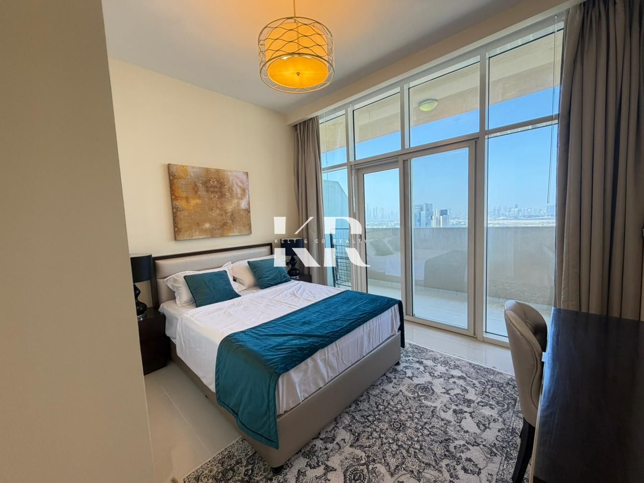 Furnished 1BR Apartment | Balcony | Community & Pool View