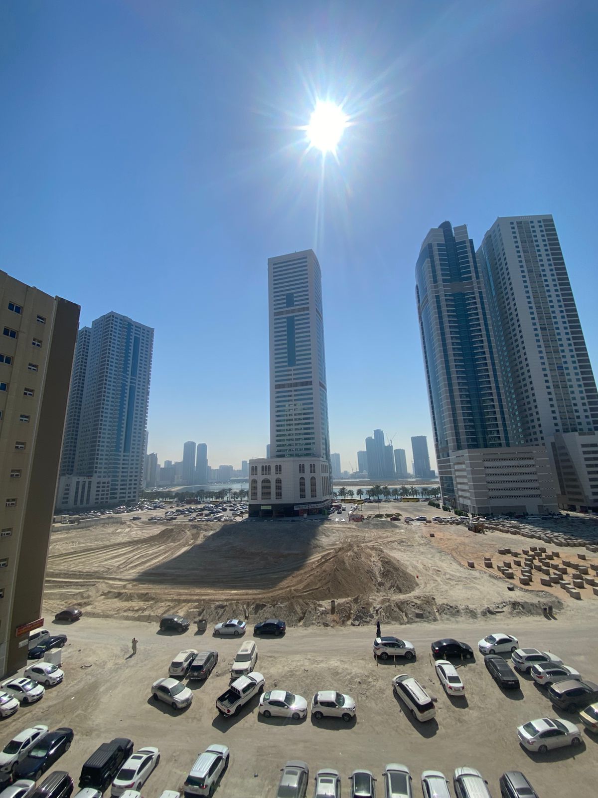 One bedroom family apartment with sea view and central AC in Al Khan Prime location near services and easy access to Dubai