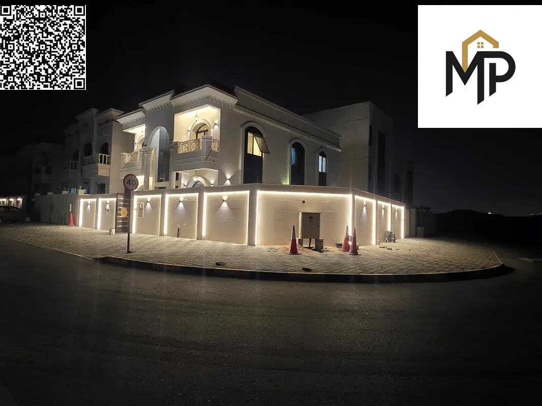 Corner villa with a luxurious classic design, on an area of 5,200 square feet, with a private pool and a large garden, at a negotiable price includi
