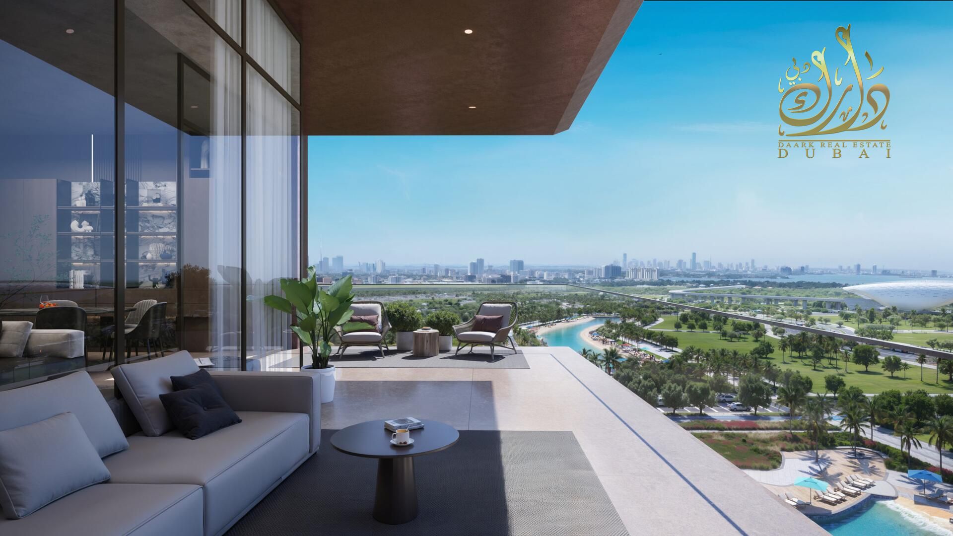 1BR Apartment | Wynwood Horizon Meydan | Furnished | Lagoon & Skyline Views