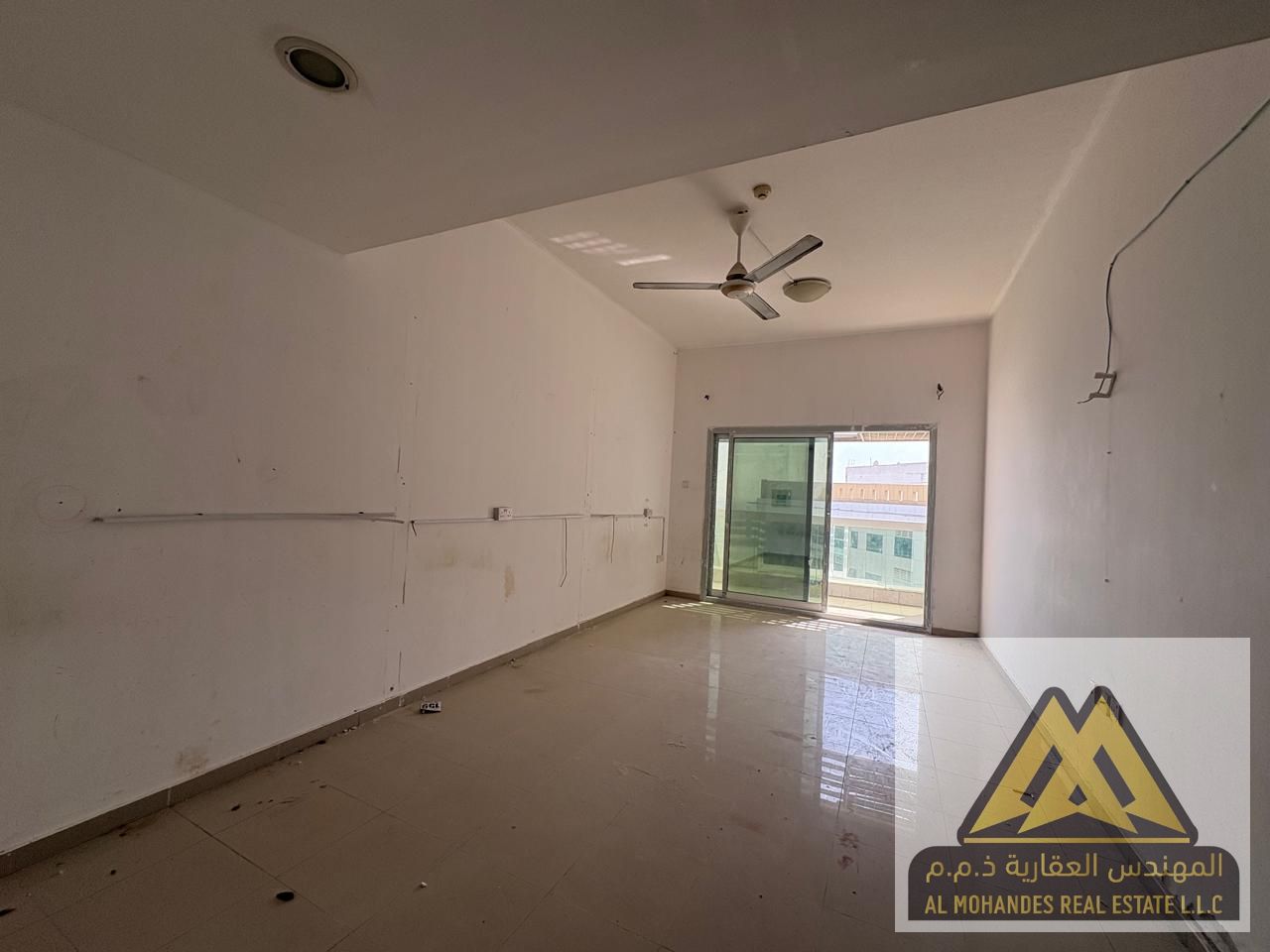 Three Bedroom Apartment with Living Room for Annual Rent in Pearl Towers – Ajman.