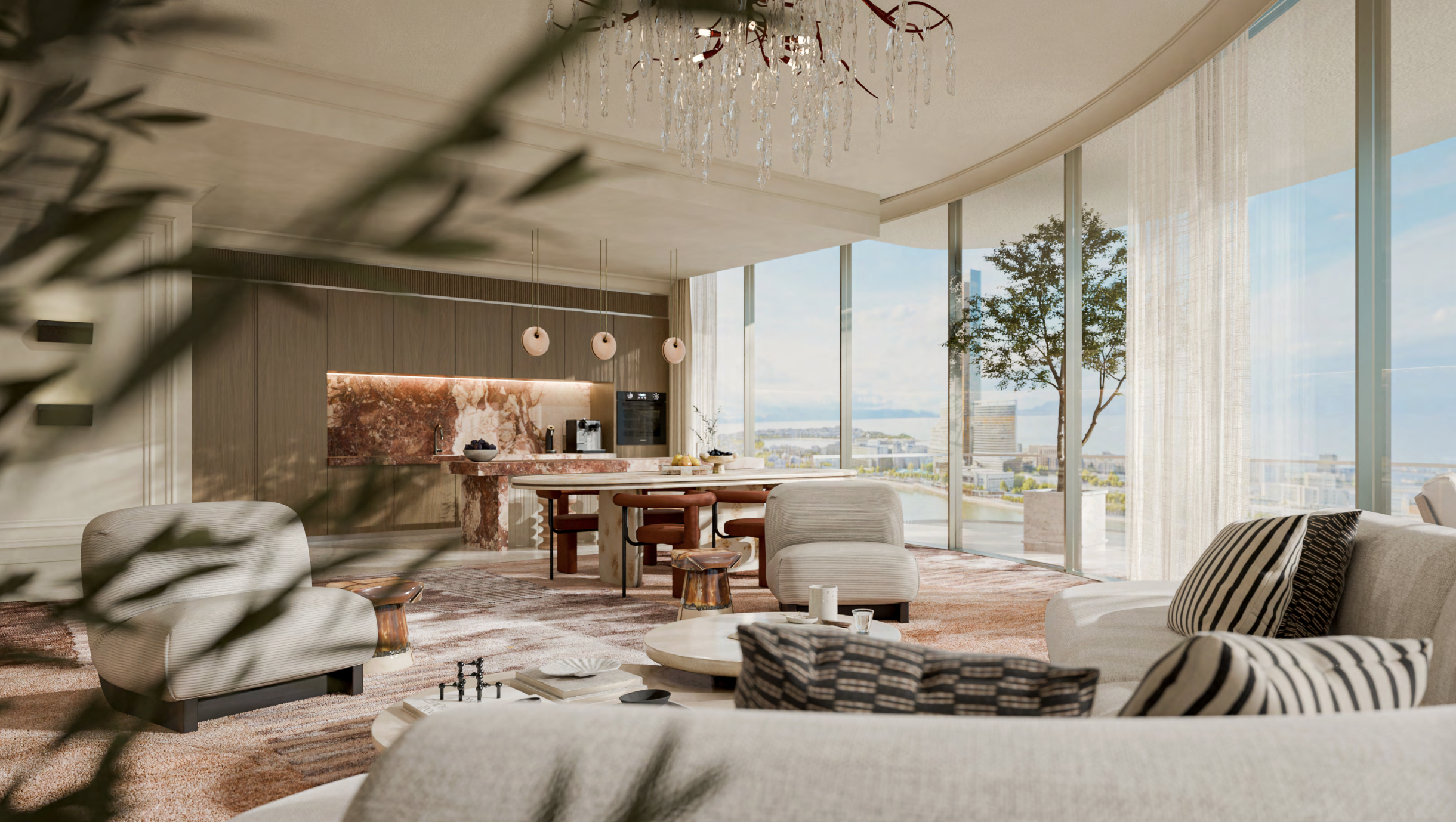Beachfront living / beach access / direct from developer