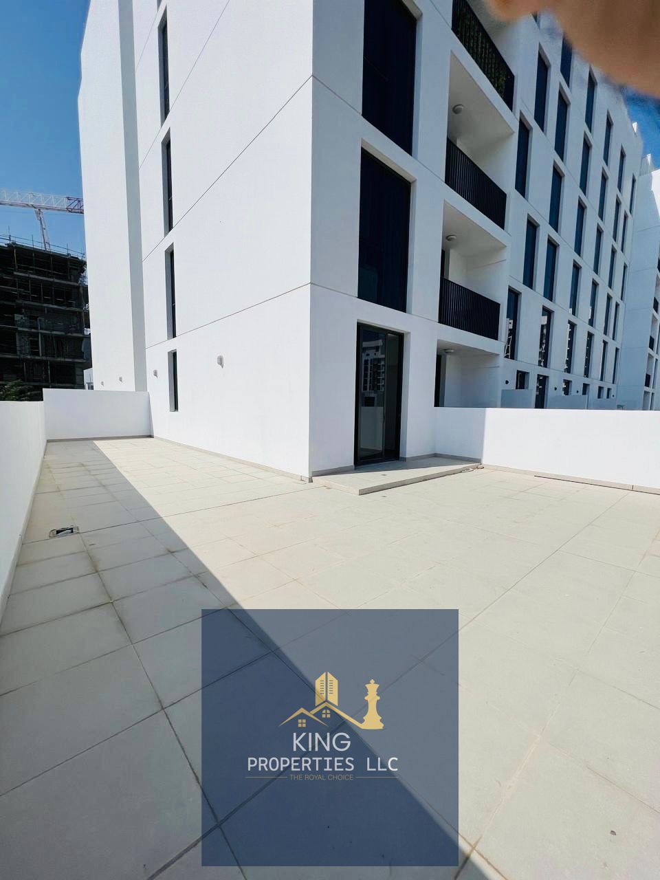 Brand new 2 bhk with balcony for rent Aljada Sharjah