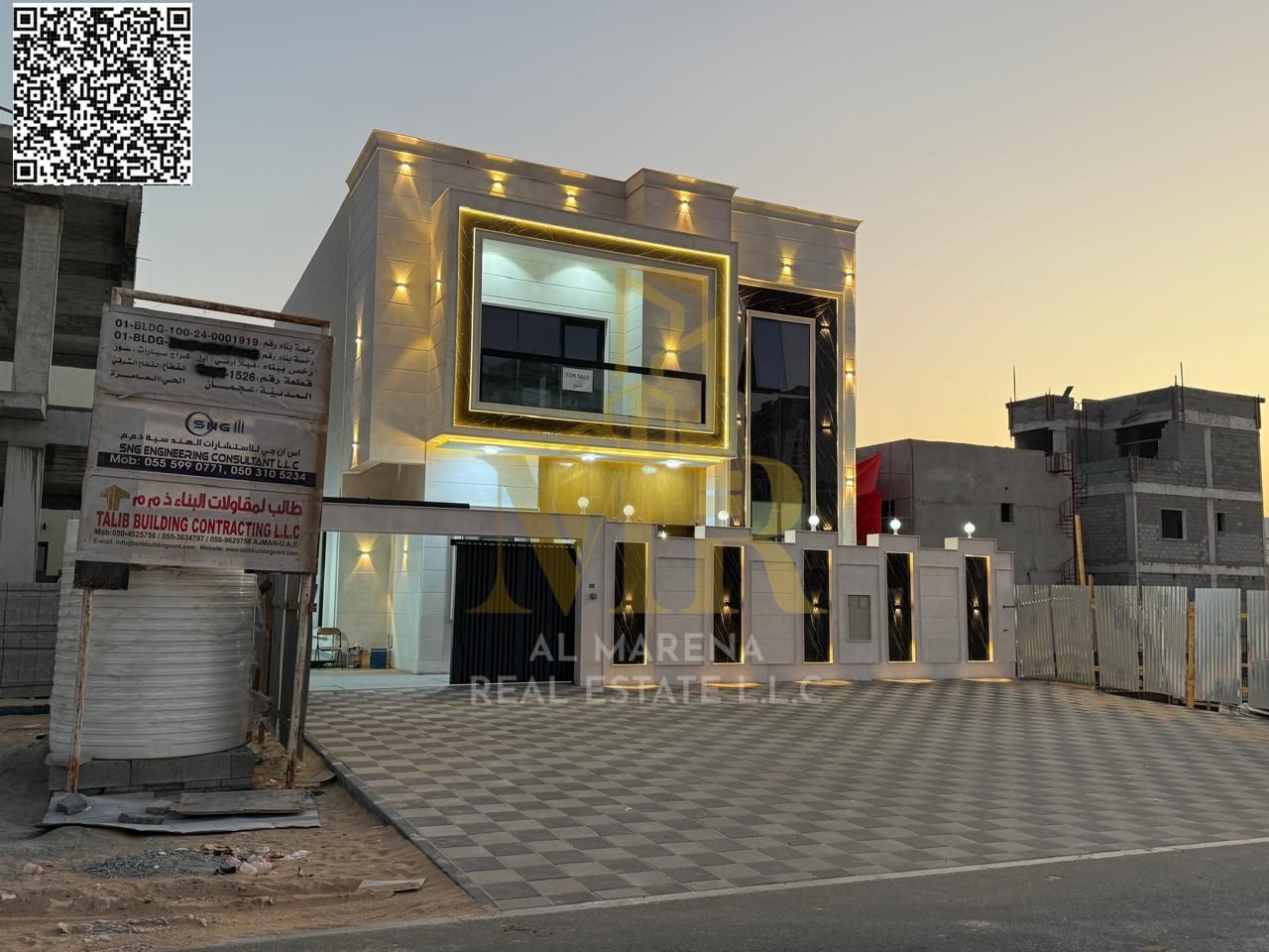 Own your dream villa and invest in a luxurious villa in the heart of Al-Amrah with elegant finishing.