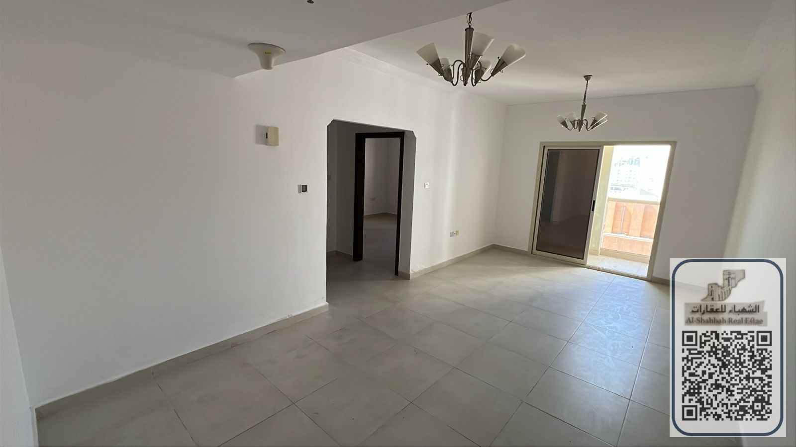 One bedroom and living room, large area, Al Nuaimiya, next to Emirates Markets