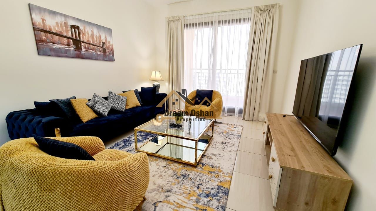 Fully Furnished 2BR with Maid room / Monthly All Bills Including 15k per month