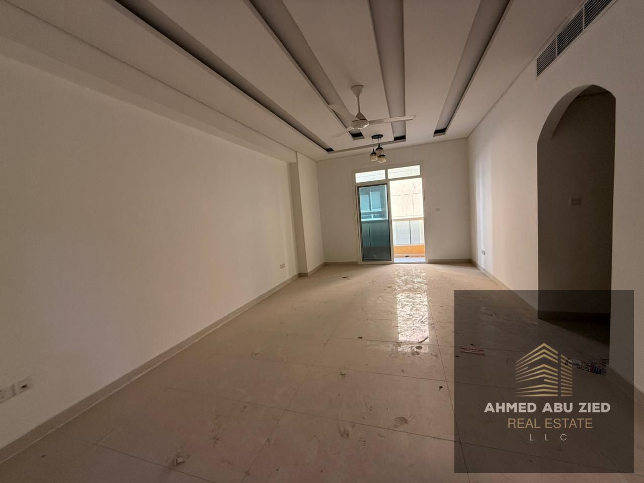 Beautiful 2-bedroom apartment with living room, 3 bathrooms, and a balcony with open view. Featuring premium finishing, porcelain flooringand heat