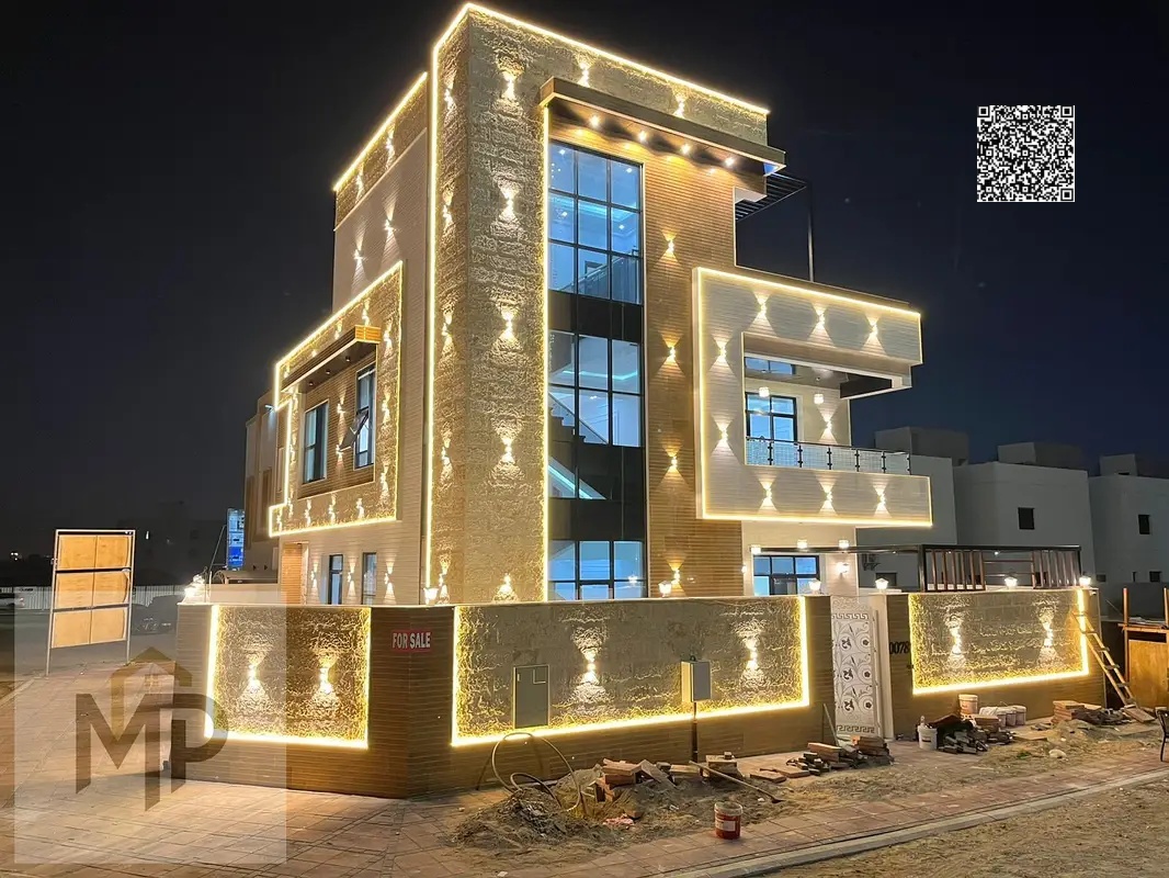Seize the opportunity and own one of Ajman's most beautiful villas, featuring an elegant design and luxurious finishes, including electricity and wate
