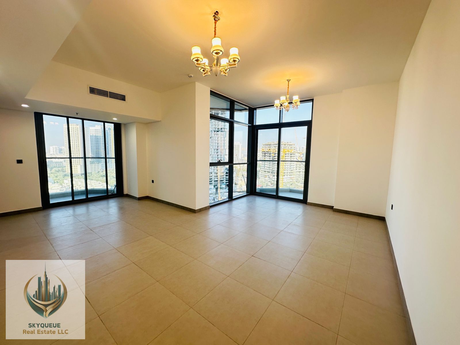 High-Floor 3BR | Maids Room | Park & City Views | Oasis Vista JVC