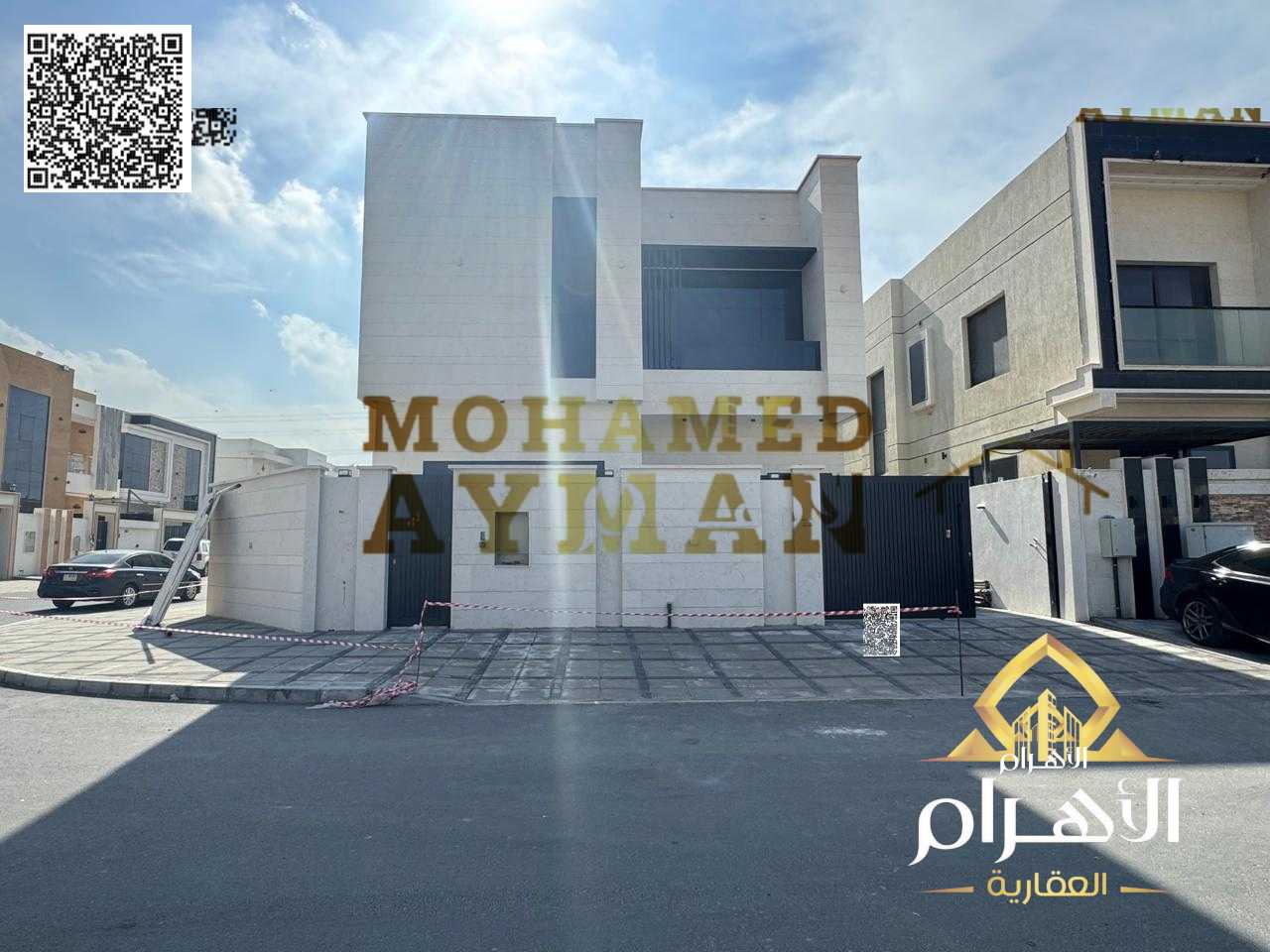 Corner Villa for Sale in Al Yasmeen – 5 Bedrooms | G+2 Floors | Ready to Move In | Including Utilities