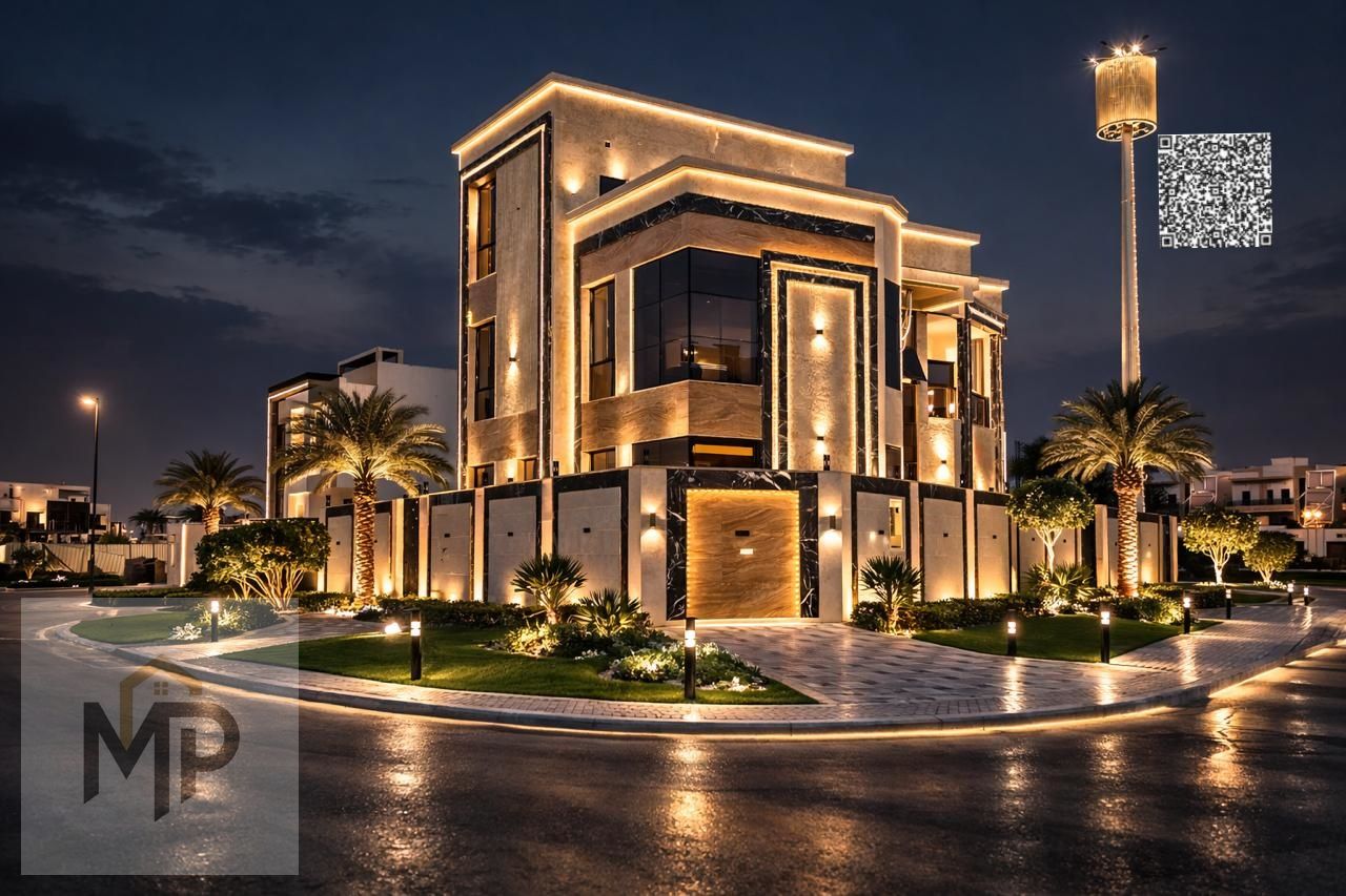 Classically designed corner villa on two streets | Registration and ownership fees included | G+2 | Freehold for all nationalities | No annual service