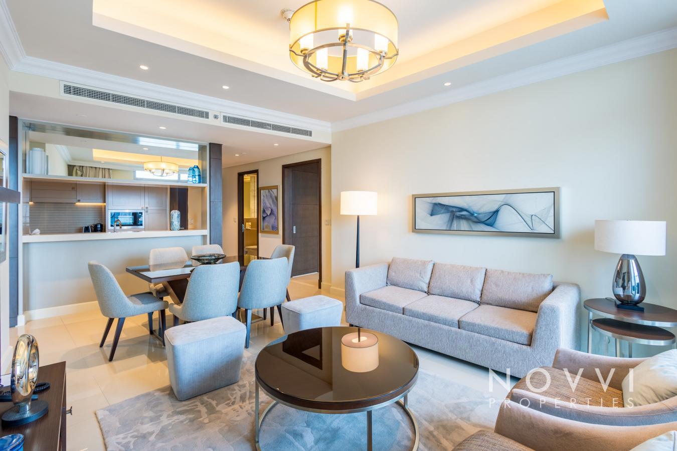 Vacant | Full Burj View | Serviced Unit