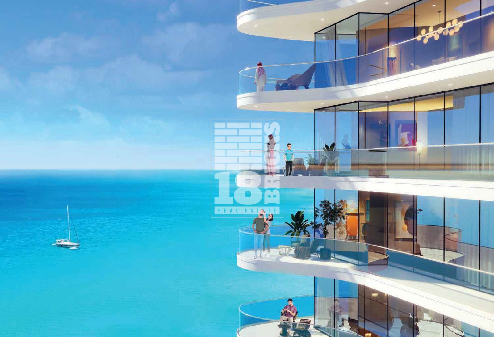 Sea View Studio | Italian Design | Post Handover Payment