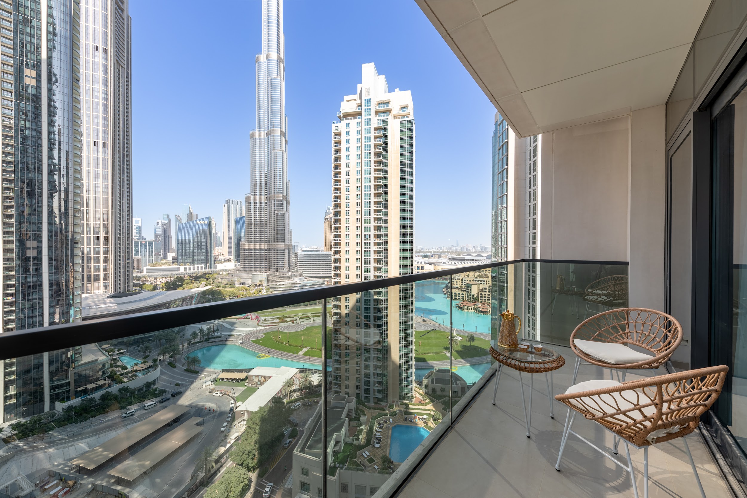 Spacious 3BR + Maid’s Room with Burj Khalifa View | Act Two