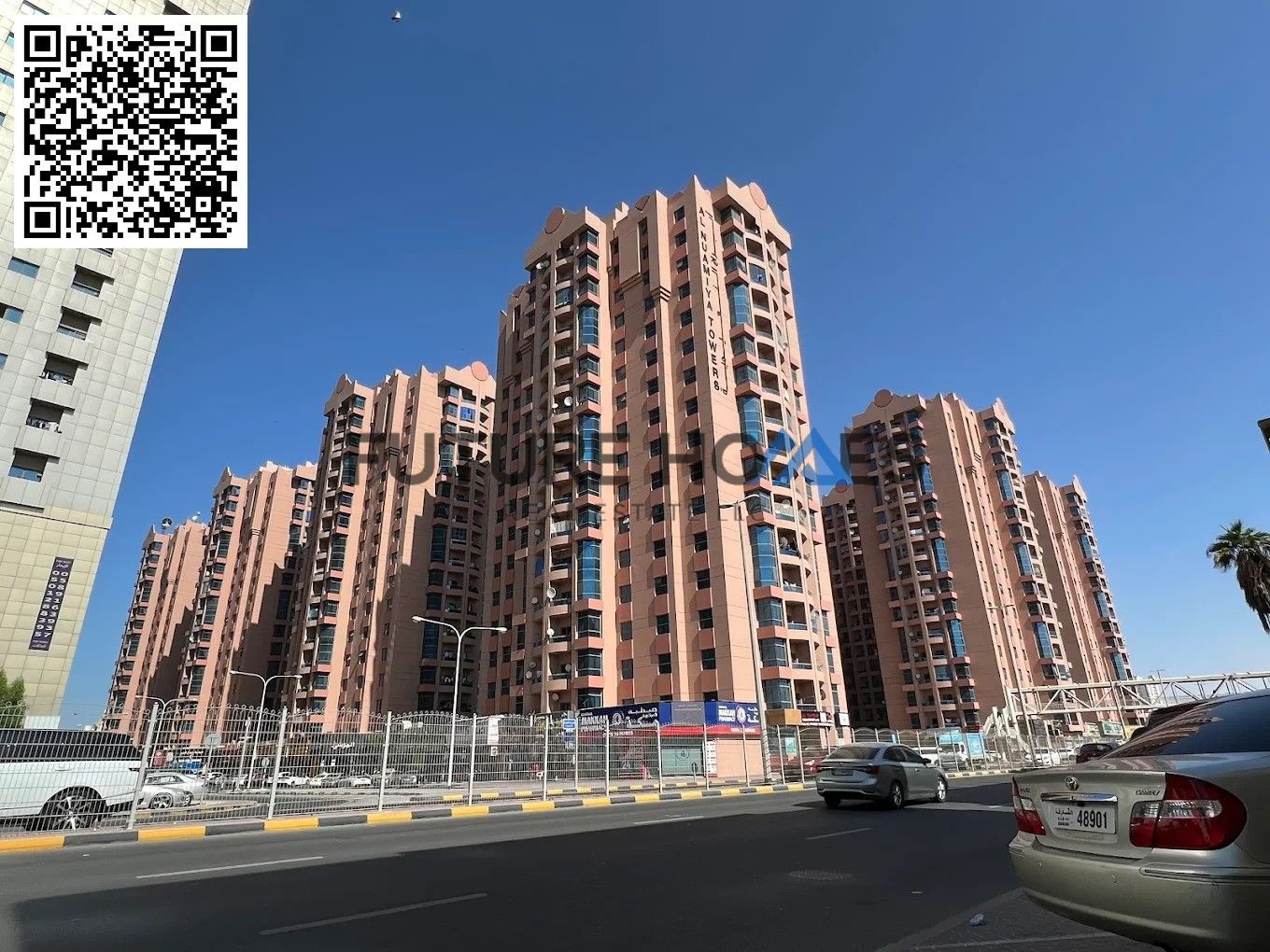 Affordable 1 BHK for Rent in Nuaimiya Towers, Ajman