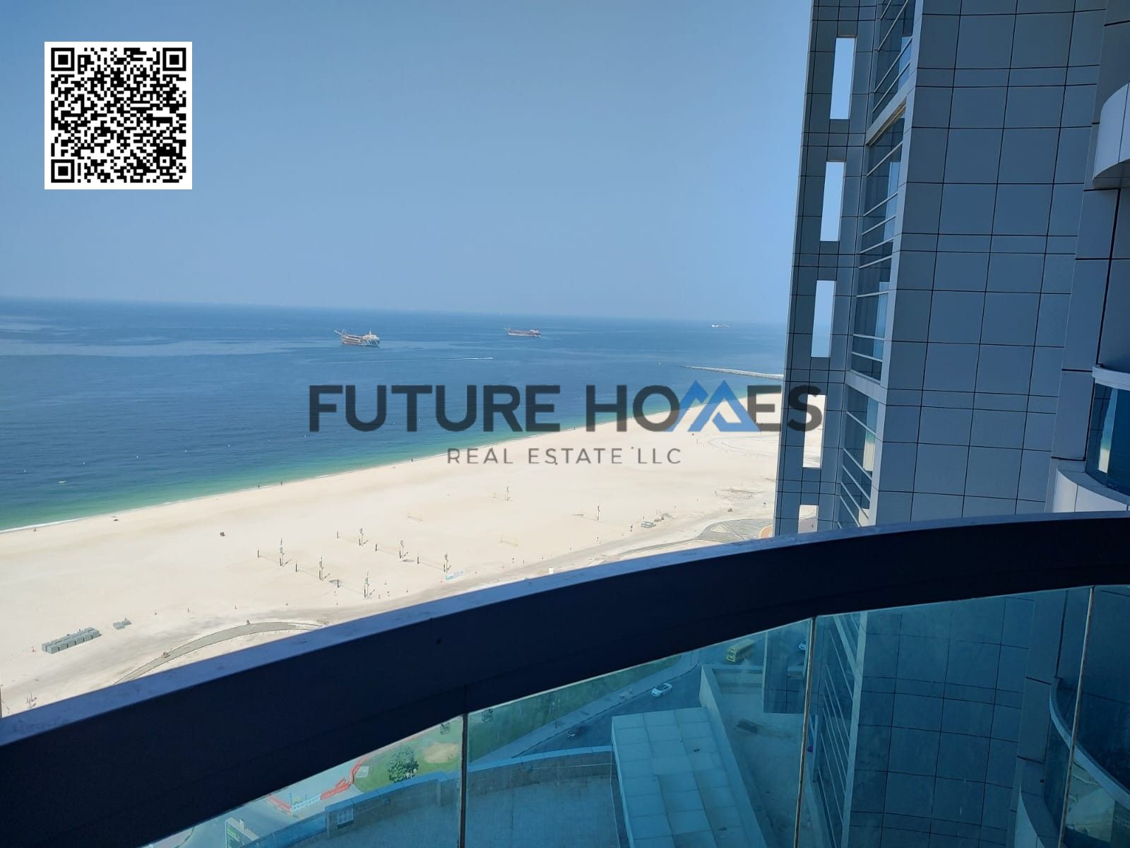 Spacious & Luxurious 2 Bedroom For Rent in Corniche Tower with Parking.
