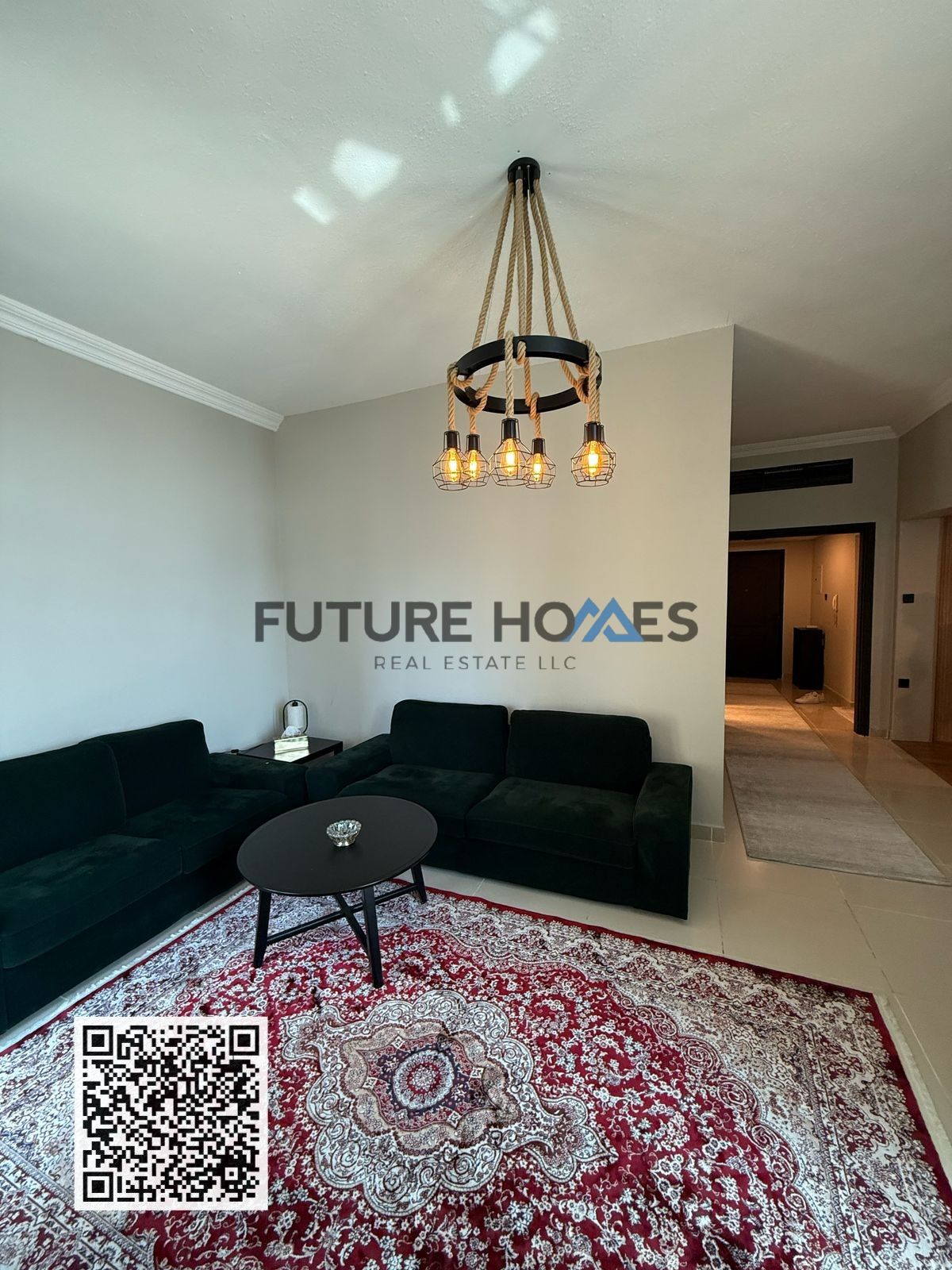 Furnished 2 BHK apartment available for rent in Al Khor Towers Ajman