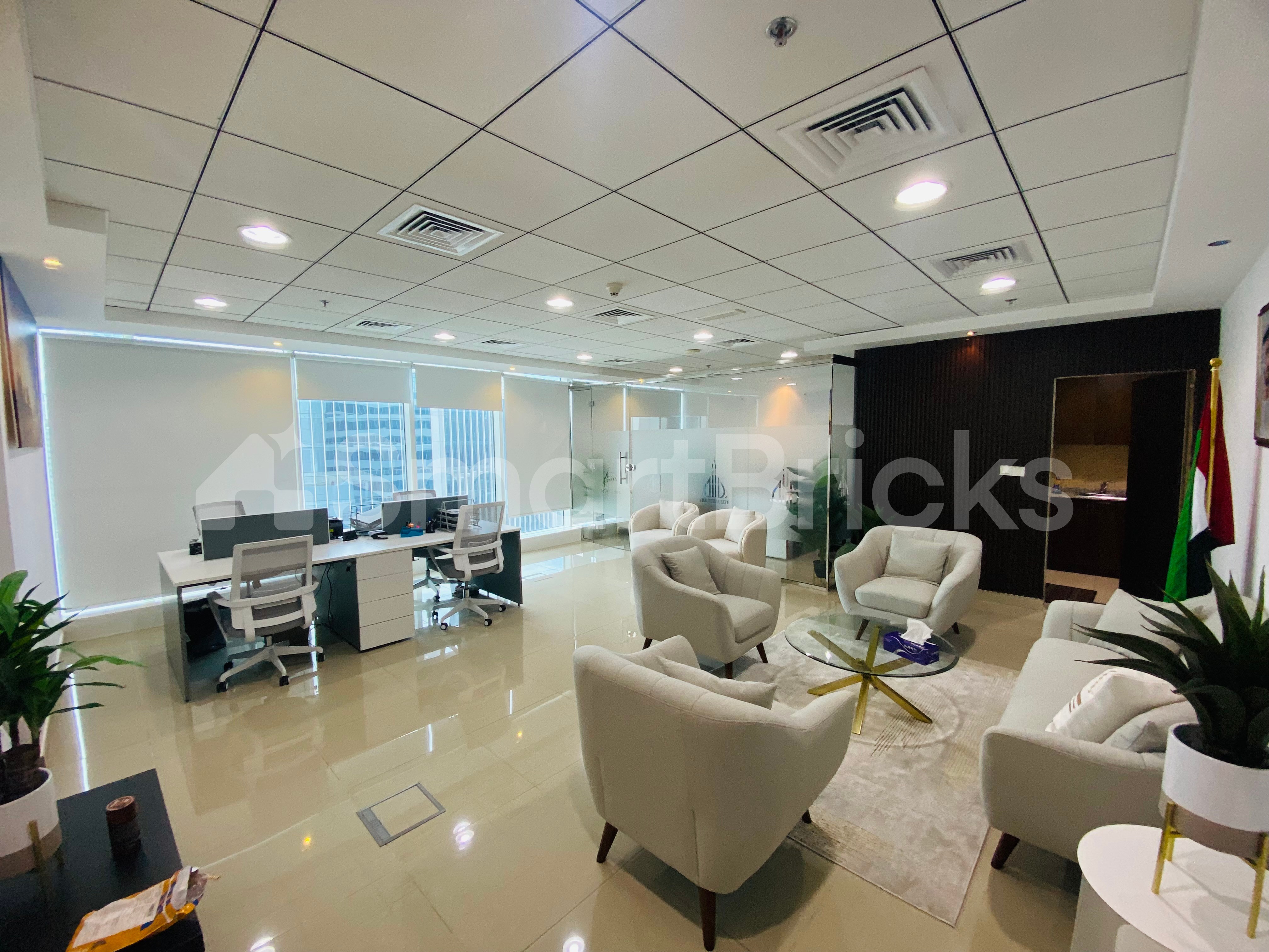 Premium Upgraded Office | Furnished | High Floor