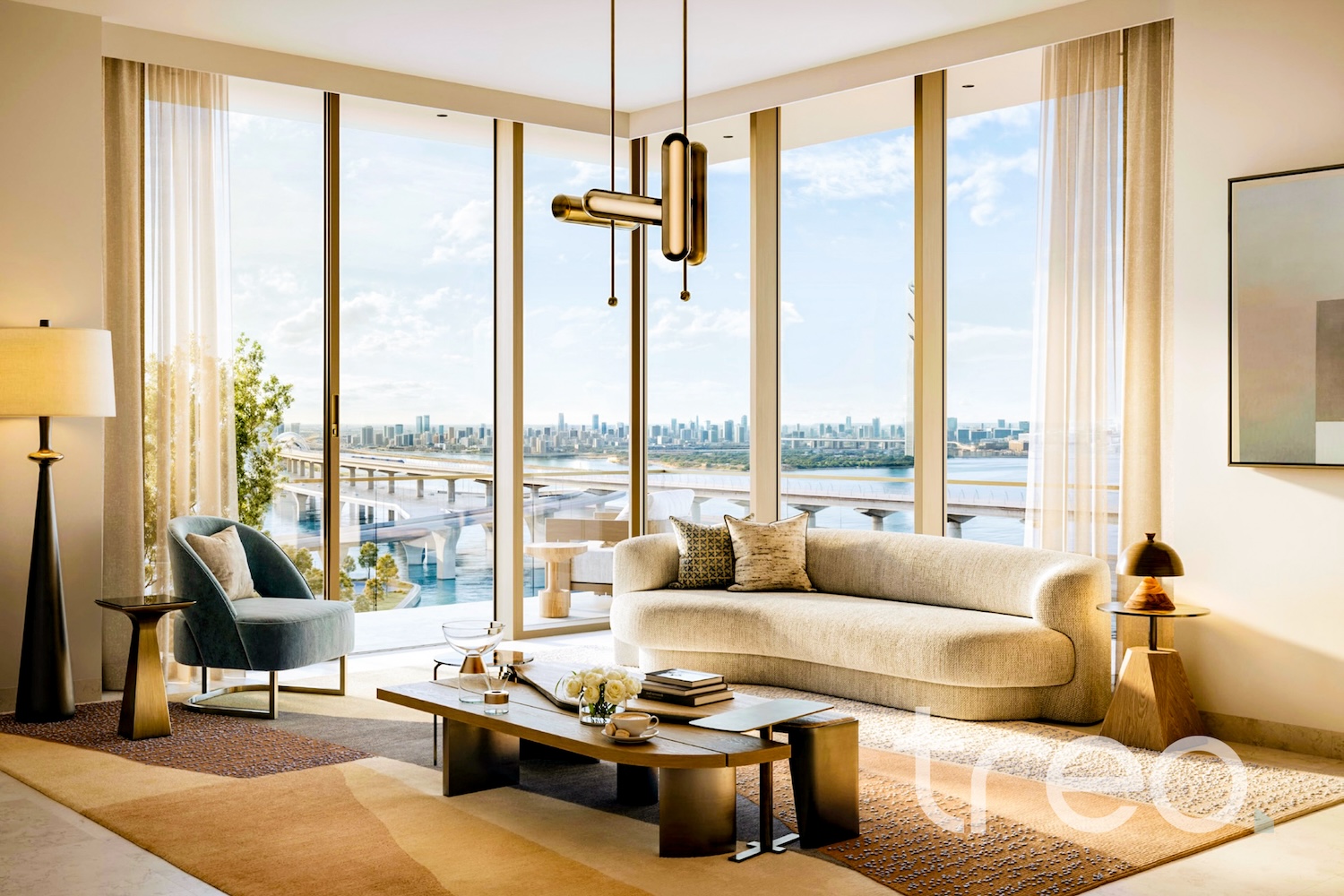 Creek Tower Views | High Floor | Spacious