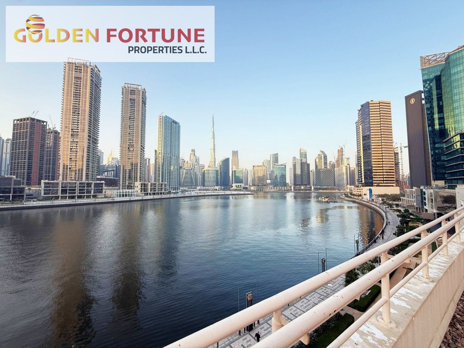 Commercial Office | Business Tower | Private Terrace with Burj & Canal Views