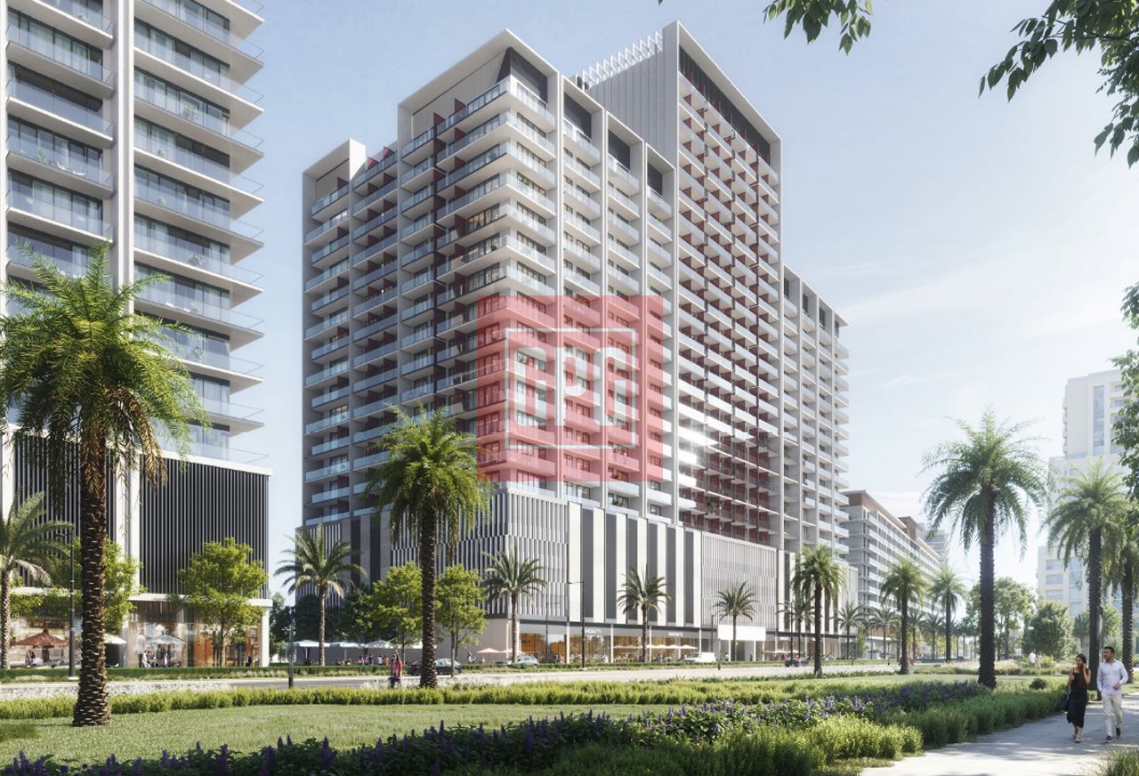 Premium Office Space | Binghatti Ruby JVC | Balcony & Pool View