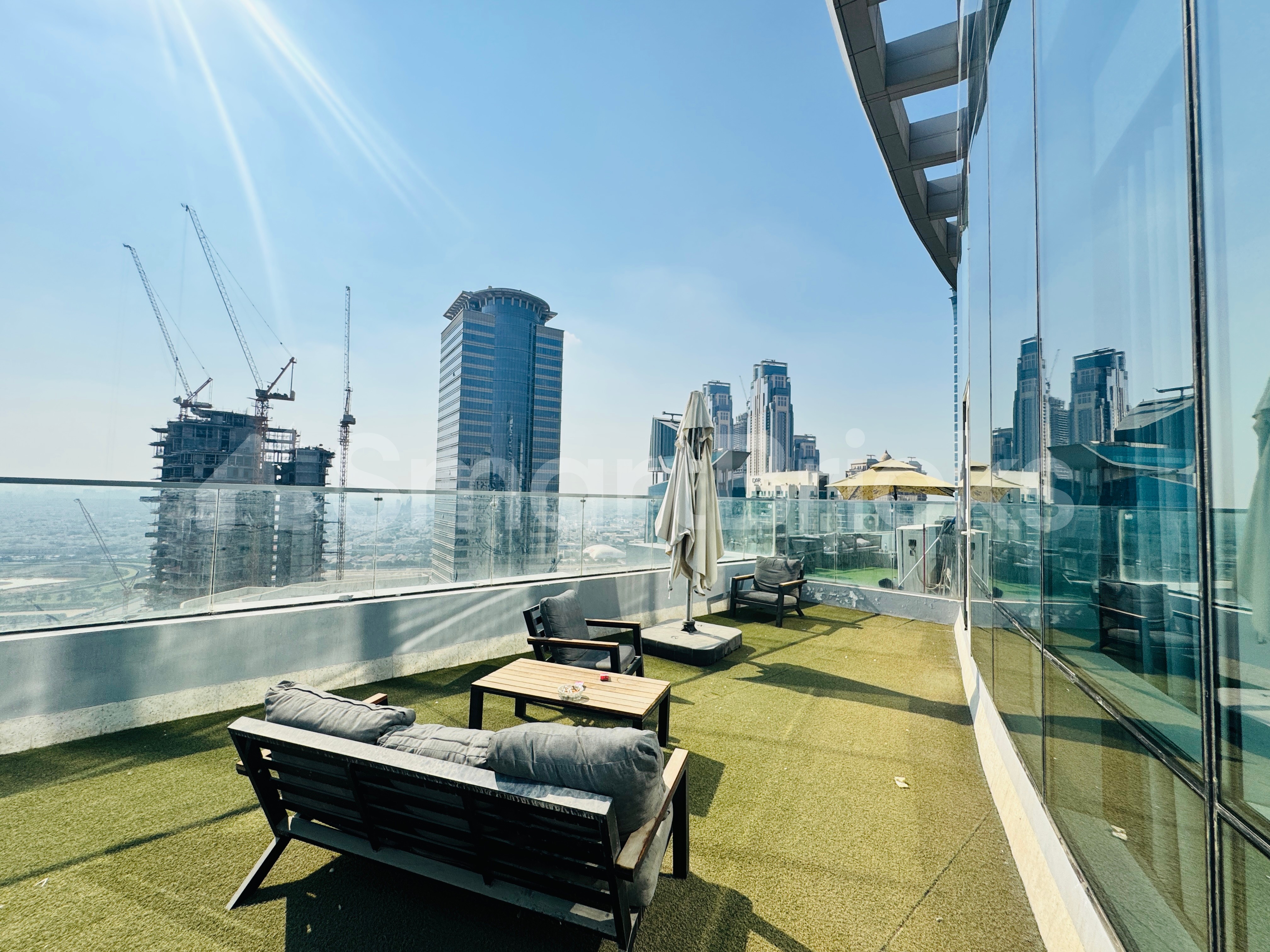 Burj Khalifa View | Terrace | Upgraded |High Floor