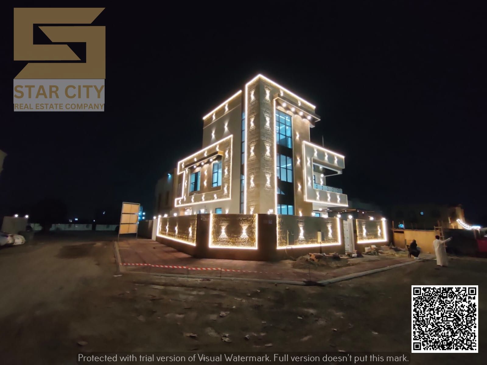 Corner Villa on the Main Road – Directly Facing All Services – With Private Pool, Rooftop & Elevator Provision – No Maintenance Fees
