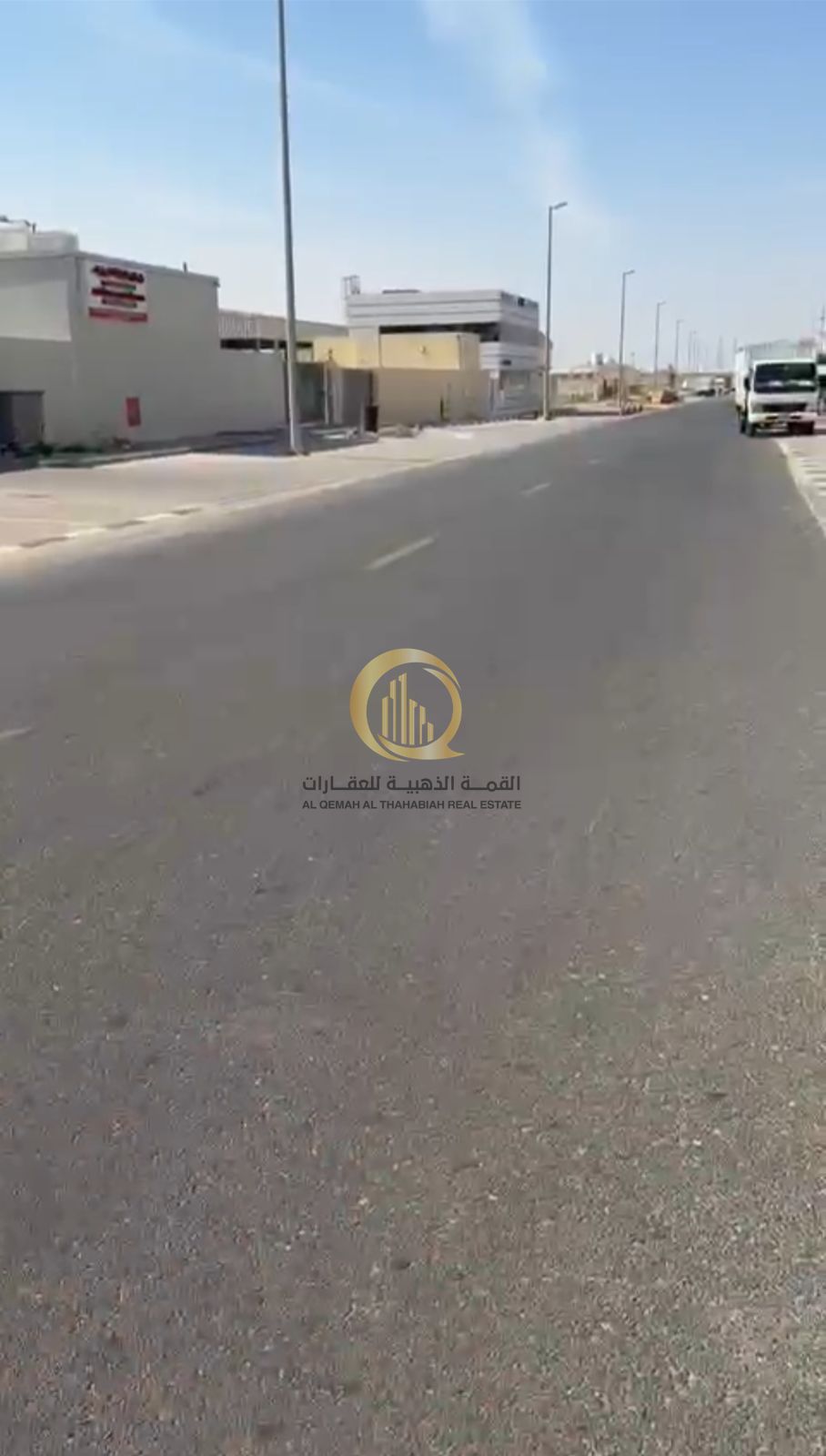Investment opportunity (88) for sale: a plot of land in Sharjah, Al Sajaa area, Al Hanoo Al Jalil. Land area: 14,500 sq. ft.