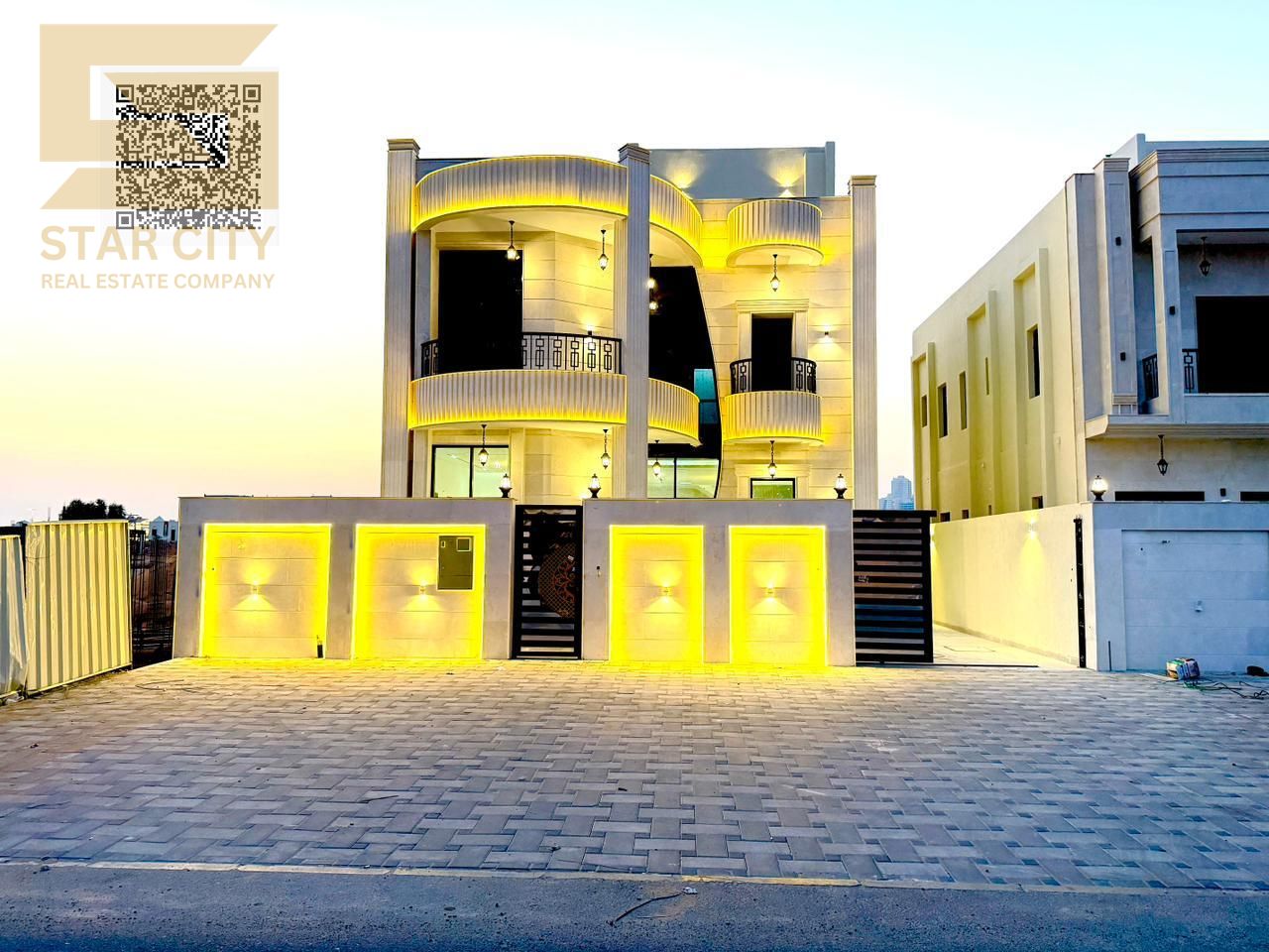 Villa for sale in Al-Haliyo 2 – Excellent location and great price – Registration fees included