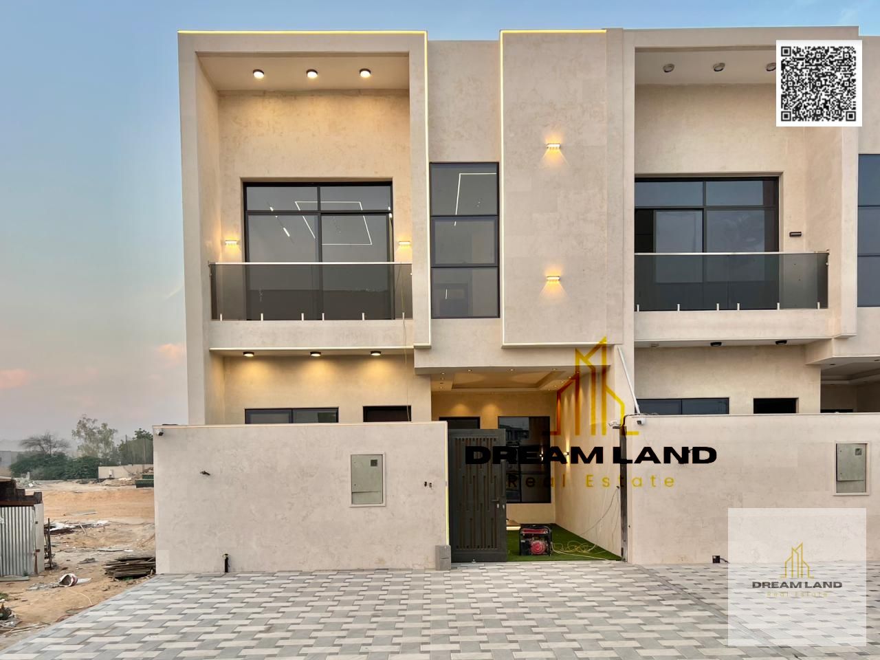 Including registration fees, Amazing town house consists of 4 master bedrooms with built in wardrobes and rooftop, now for sale in upscale area