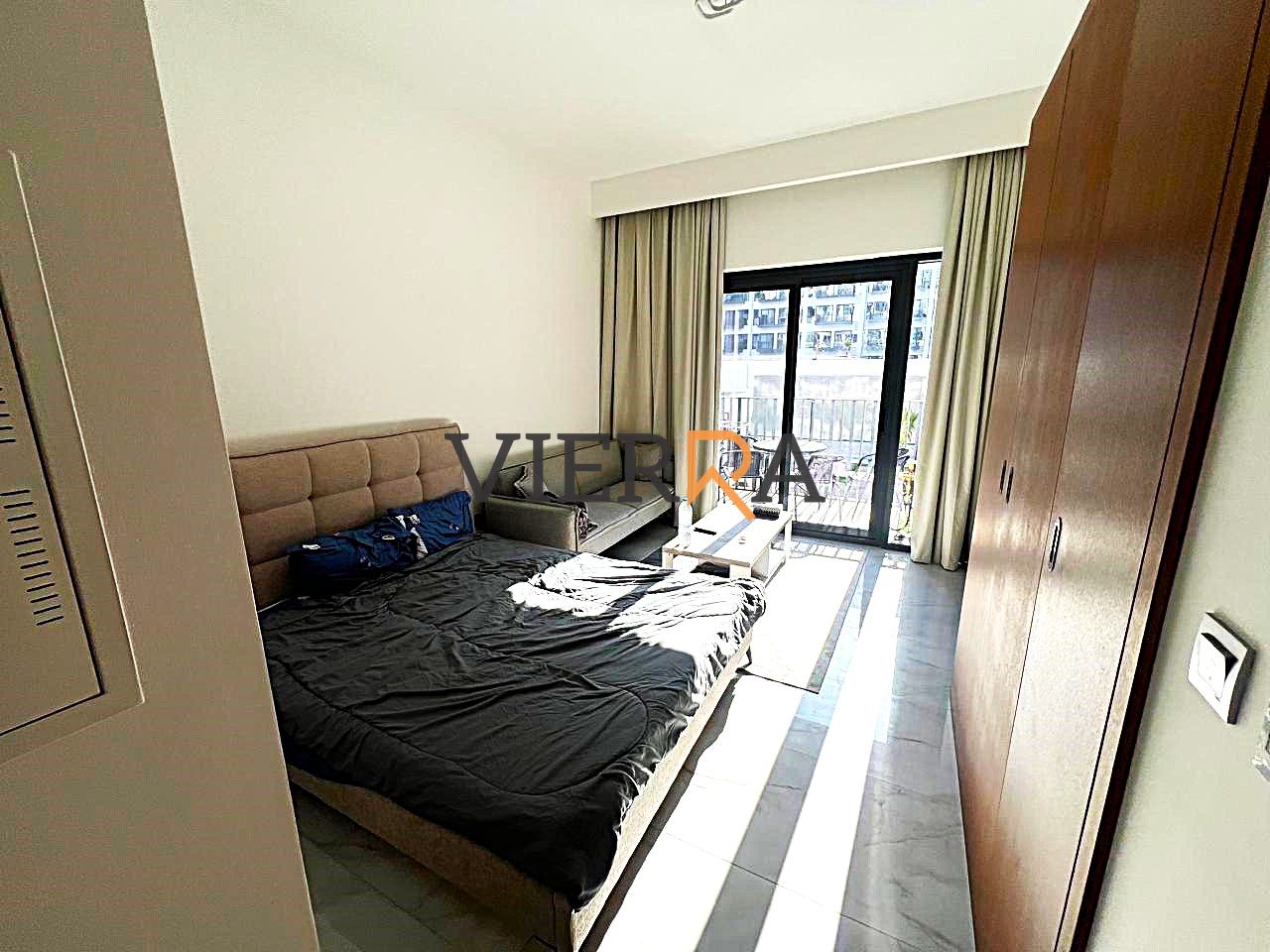 Furnished Studio | Azizi Beach Oasis | Balcony & Courtyard View