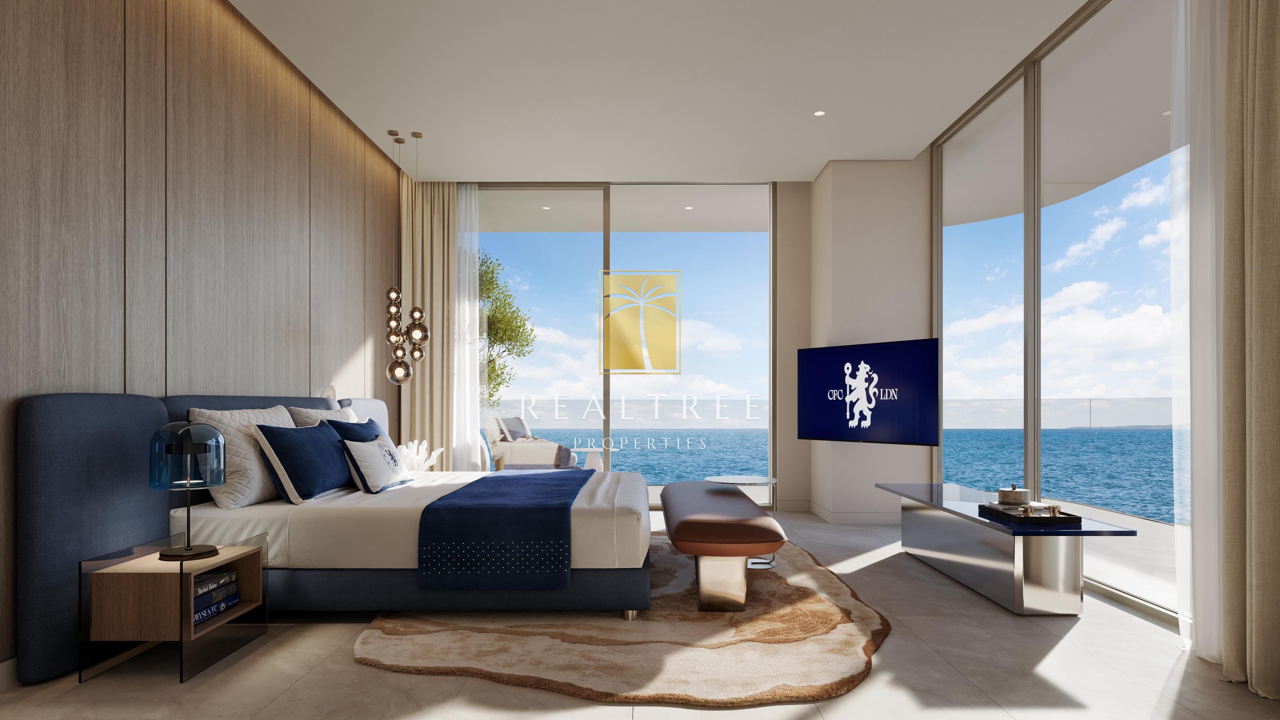 Branded Sea View 1BR | 4% DLD Waiver | Rooftop Football Pitch