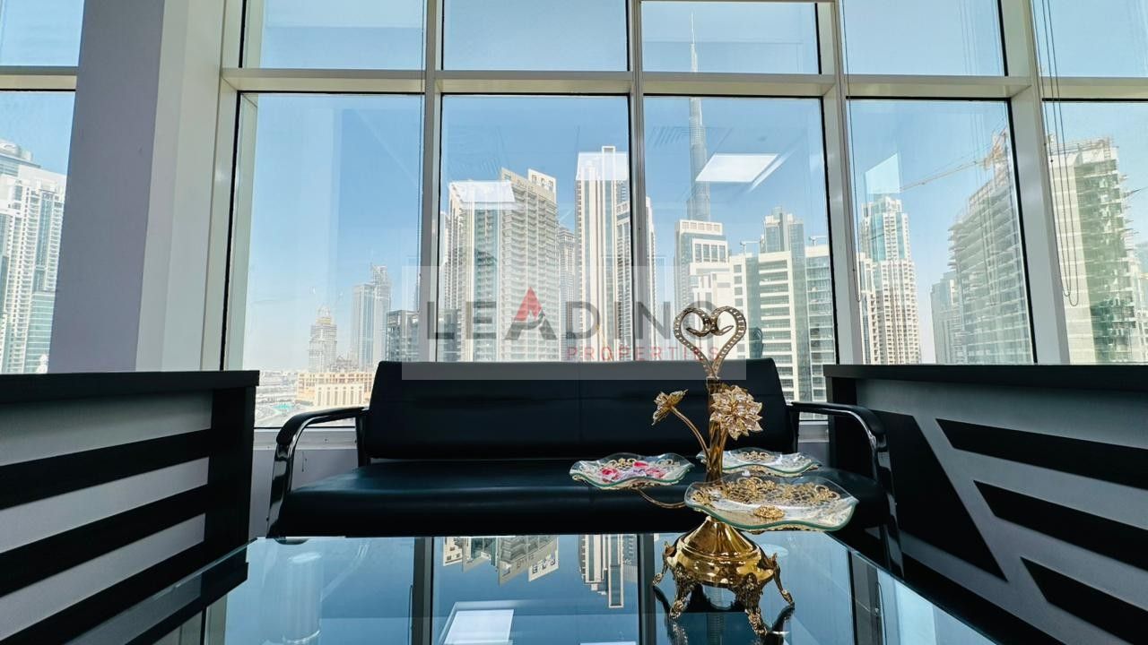 Luxury Furnished Office |Burj Khalifa View|High floor