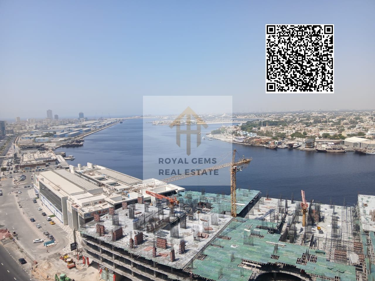 Ready-to-move-in apartment with two bedrooms and a living room for sale | Oasis Tower 1 - Al Rashidiya 1 |