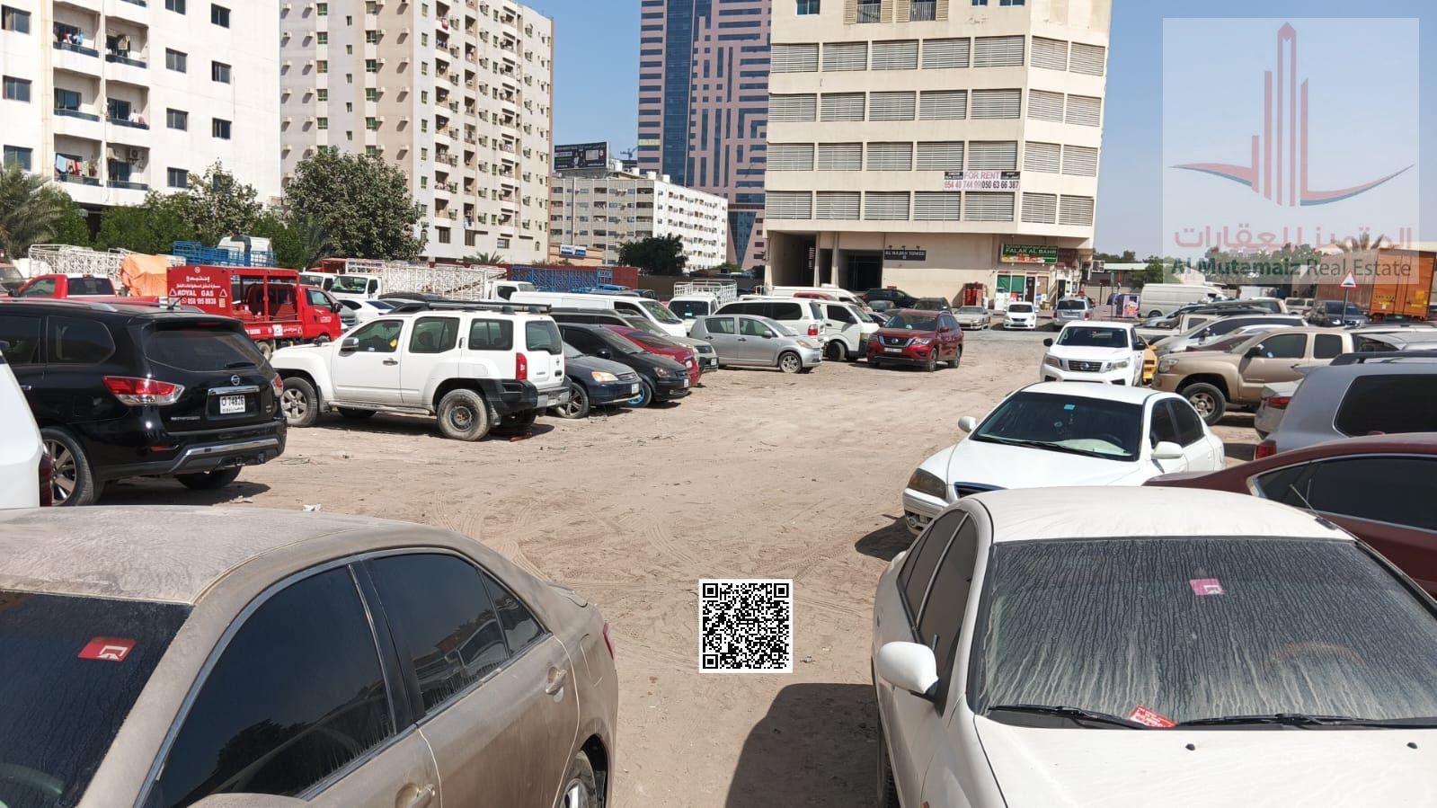 Residential and Commercial Land for Sale in Industrial Area 2 Ajman 8000 Sq Ft Corner Plot with Ground + 10 Floors Permit Prime Investment Location Ne
