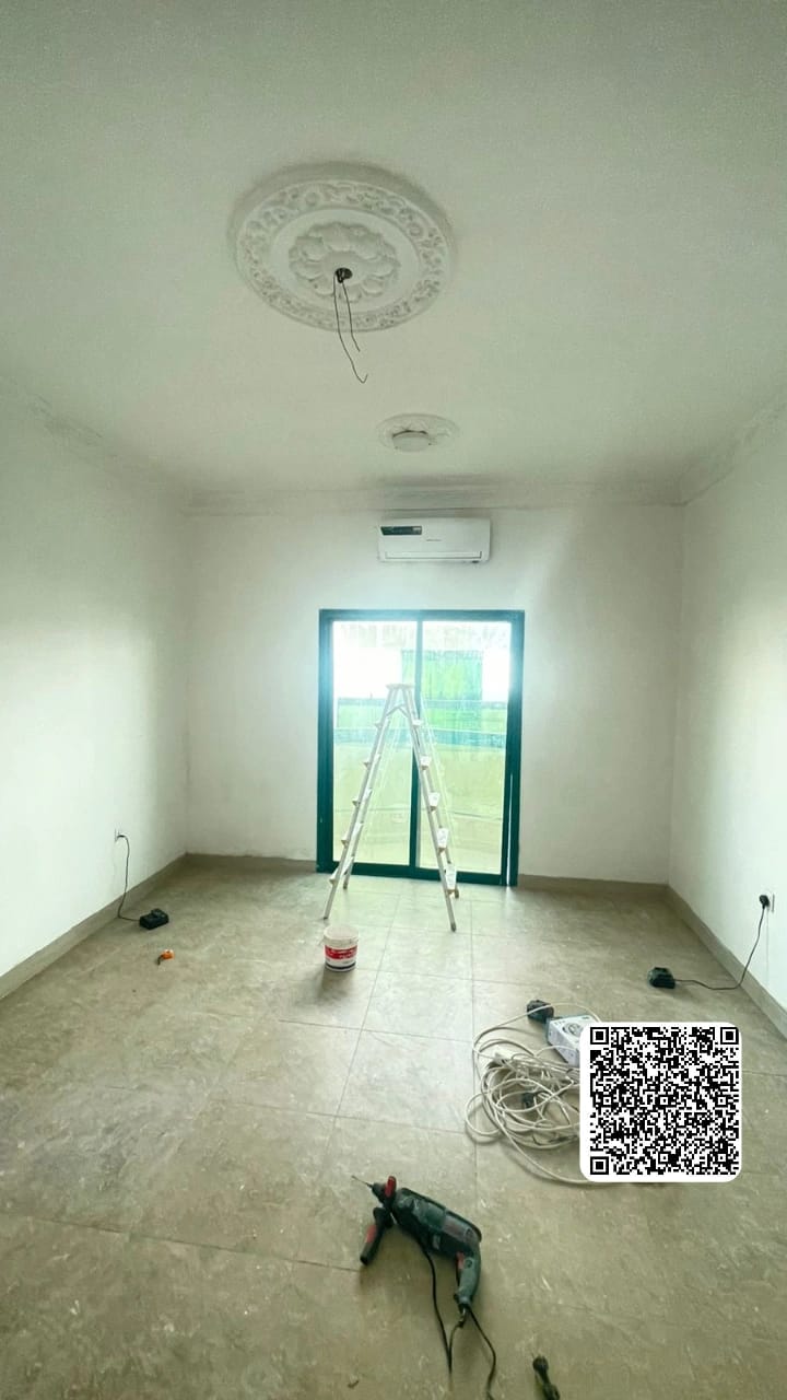 For annual rent in Ajman One bedroom and living room with balcony Location: Al Rashidiya 1, next to Nesto