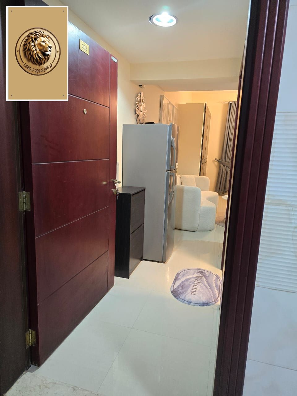 Peace, mercy and blessings of God Today we brought you a special offer Studio for Annual Rent in Rawda 3 Excellent location close to services