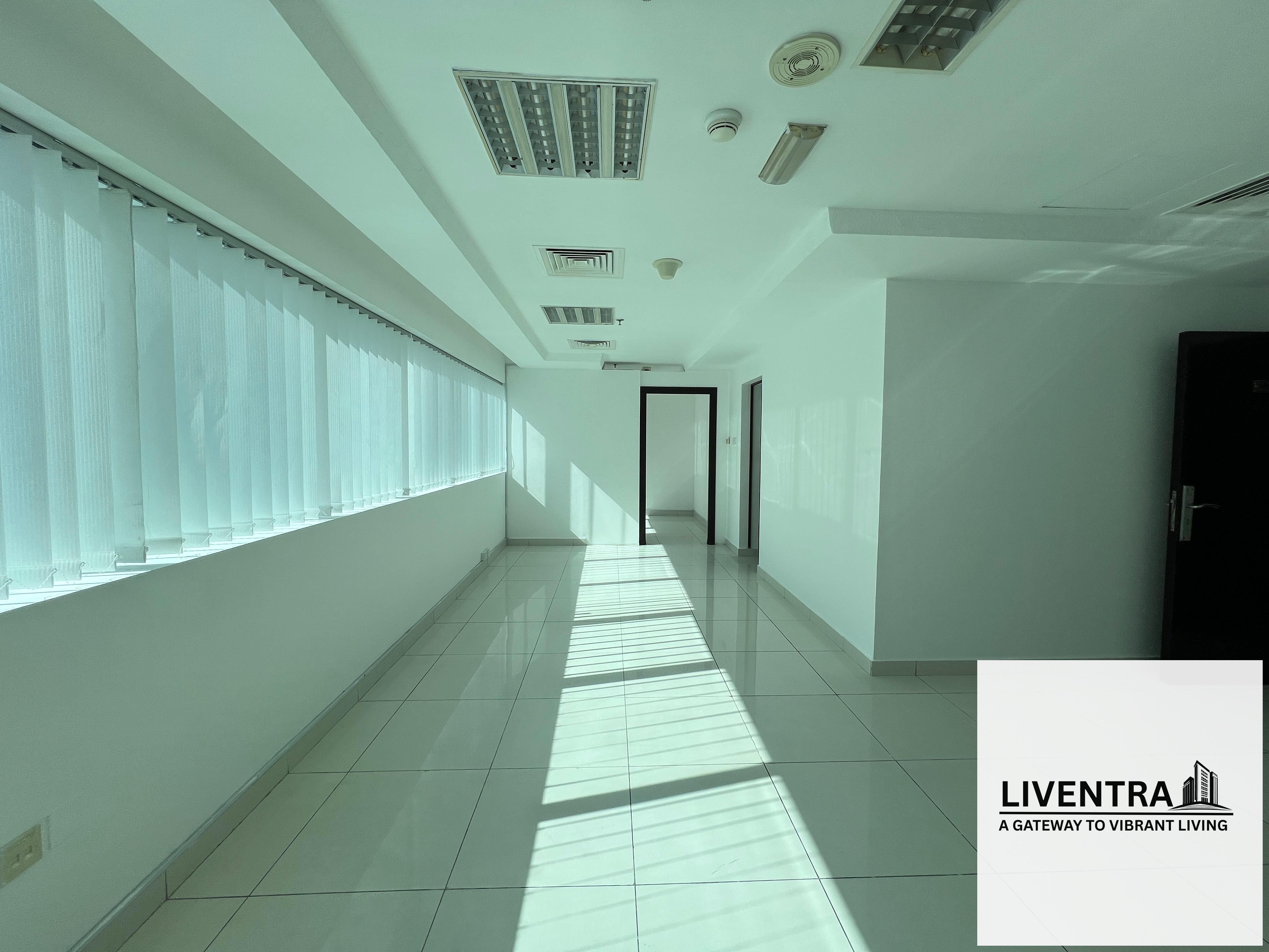 Open Layout Office | Panoramic View | 1 Free Parking | Yes Business Tower