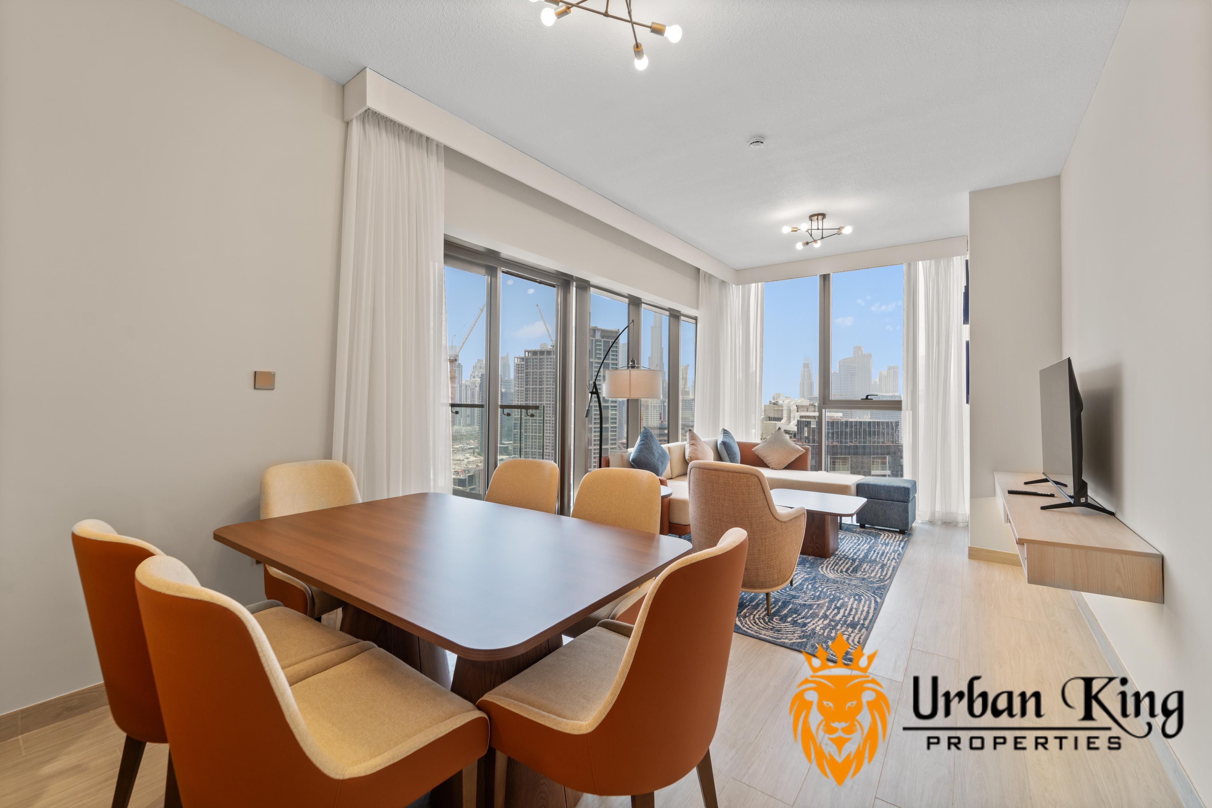 Furnished 1BR Apartment | ONE OF ONE Business Bay | Burj Khalifa & Canal Views