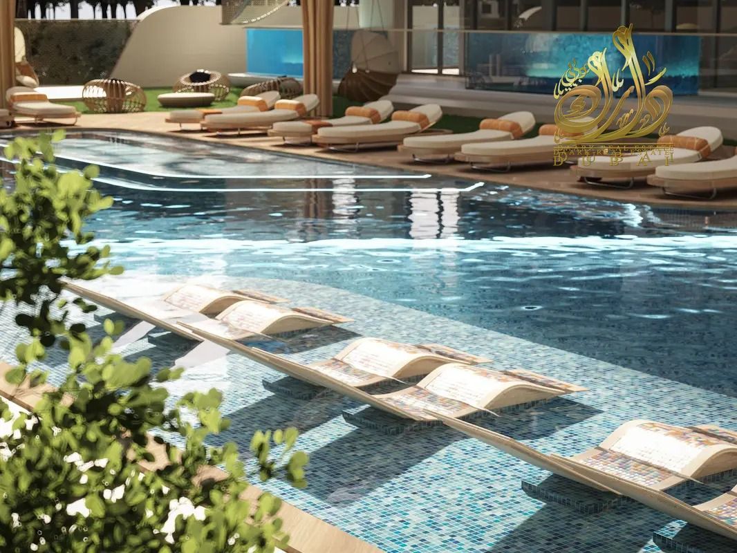 Furnished 2BR Apartment | Samana Imperial Gardens Arjan | Pool & City Views