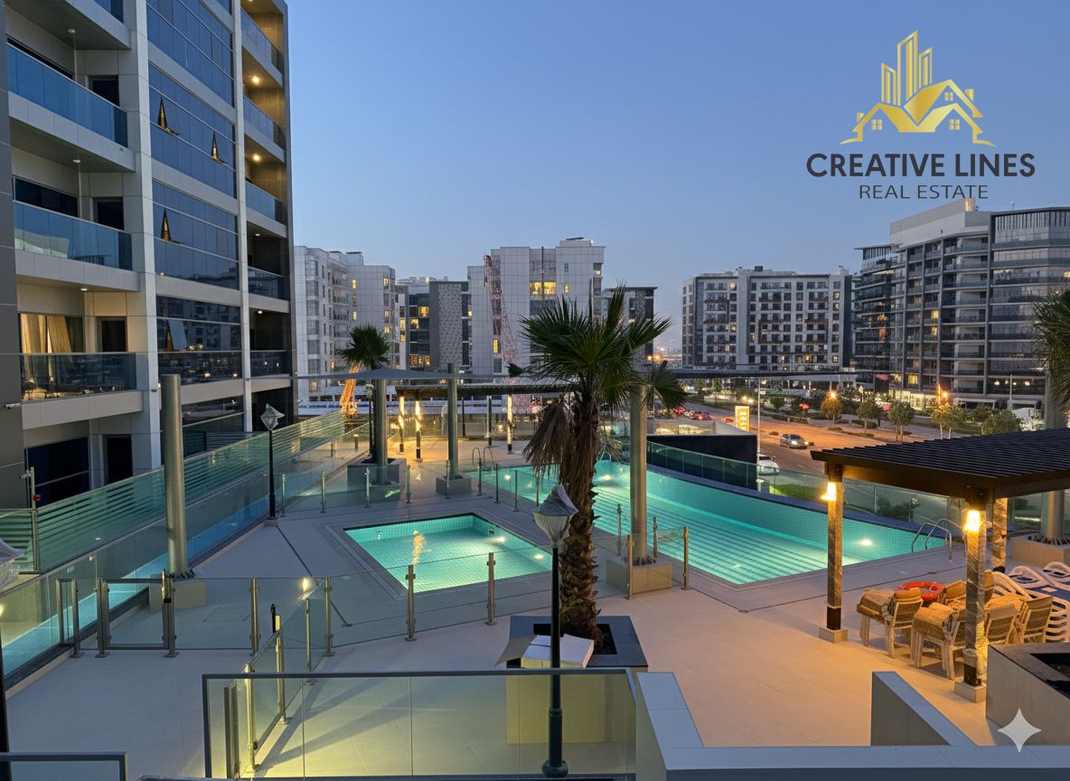 NexT To NAS school//Ready To Move Spacious 3 bedroom apartment with maids Room