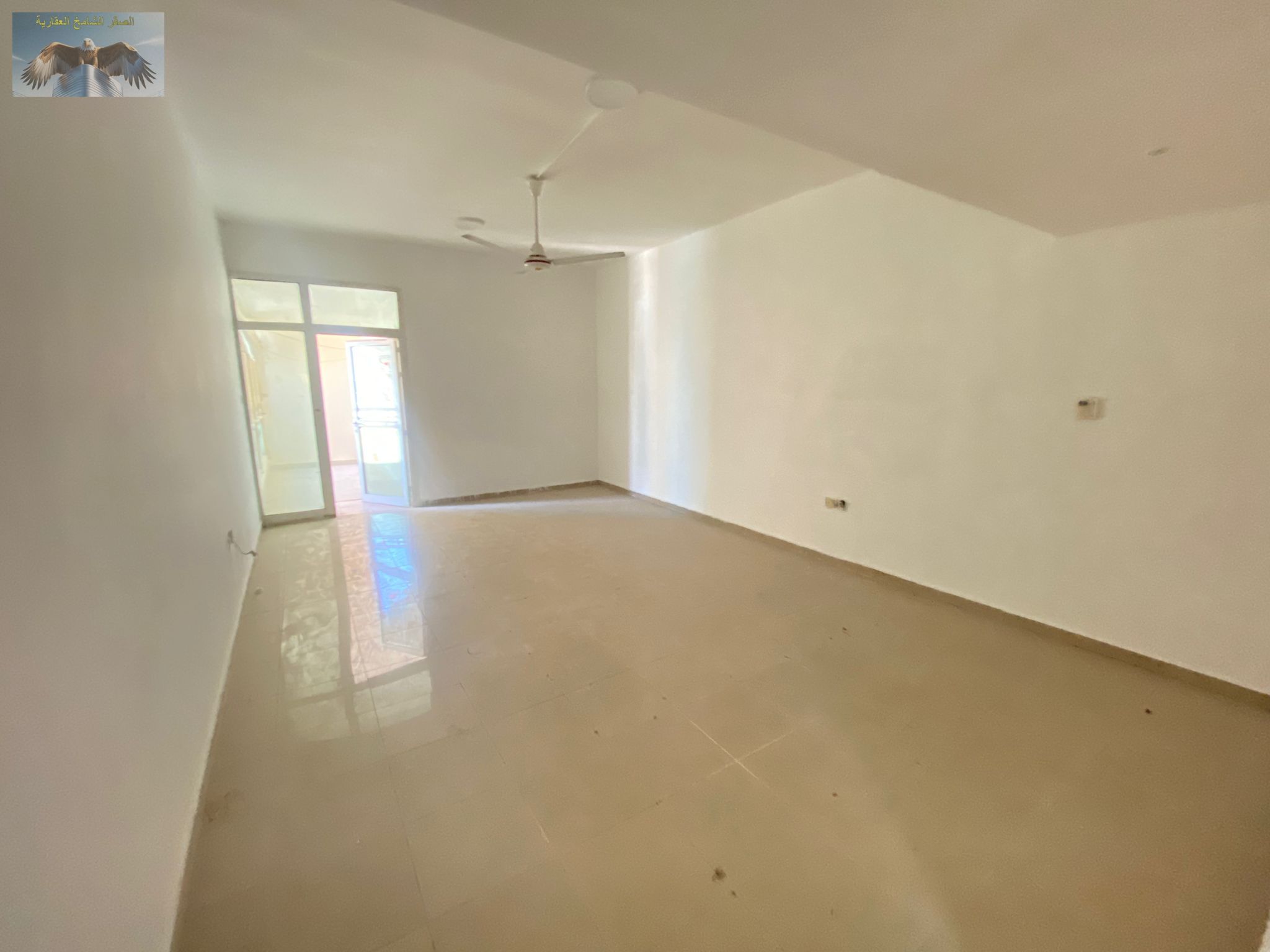 1BR apartment in Horizon Towers Ajman spacious layout 2 bathrooms large balcony free parking annual rent flexible payments
