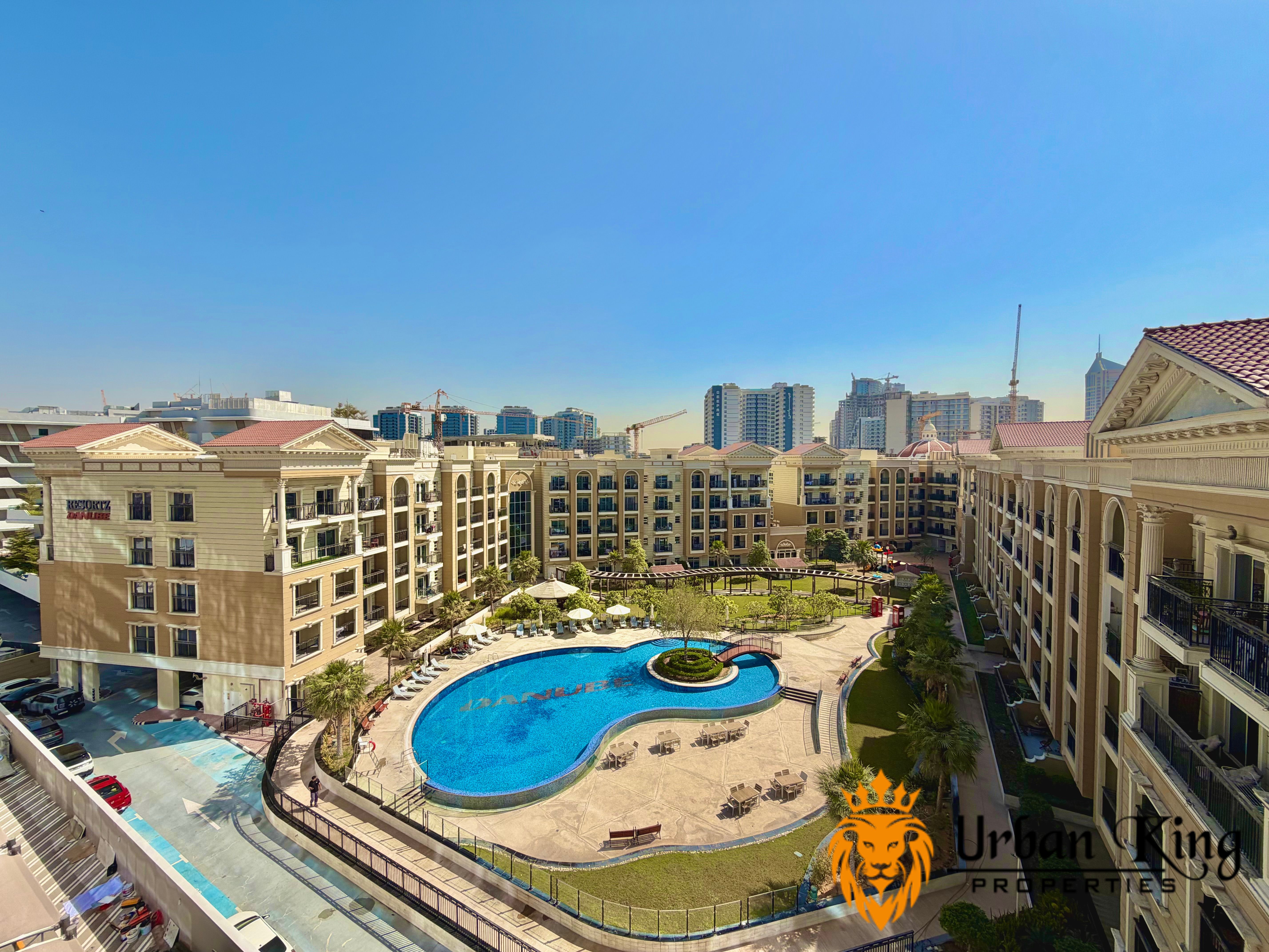 Brand New Building | 3-BHK & Maids Room | Elegant View with Balcony