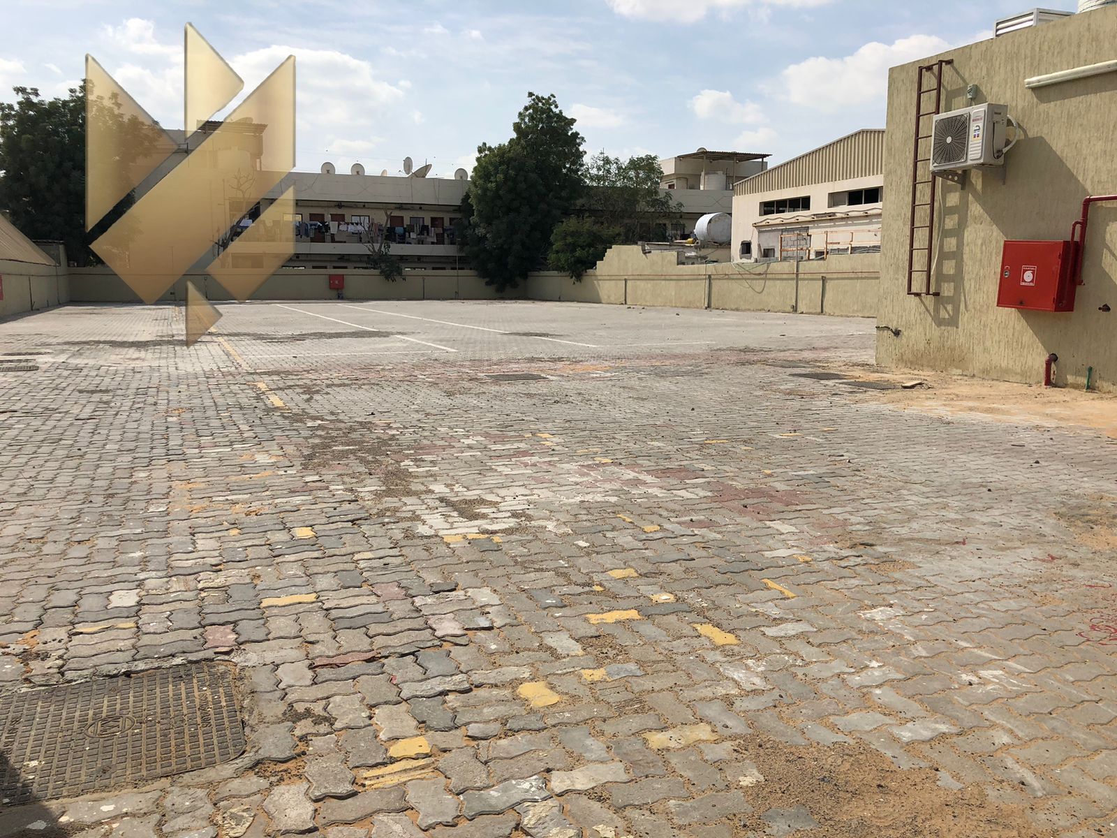 Spacious 16000 Sqft Yard for Rent Ind 15 UAE