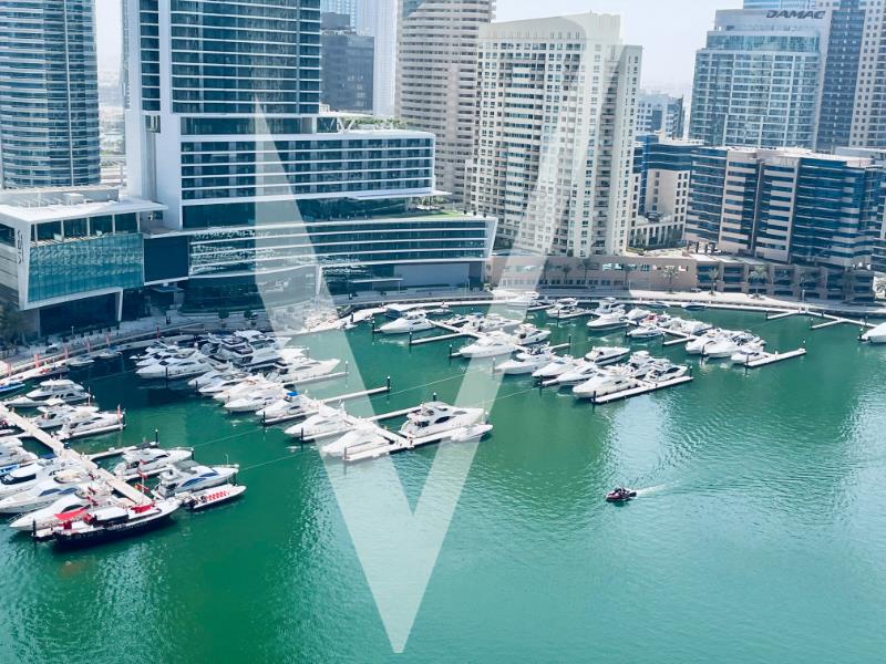 Rented | Full Marina View | Upgraded | High Floor